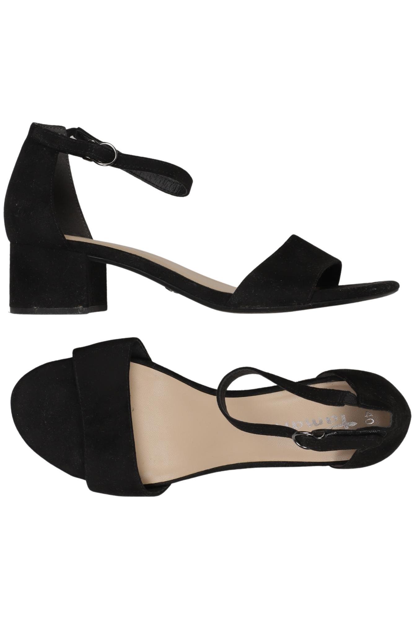 

Tamaris Damen Sandale, schwarz, Gr. 40