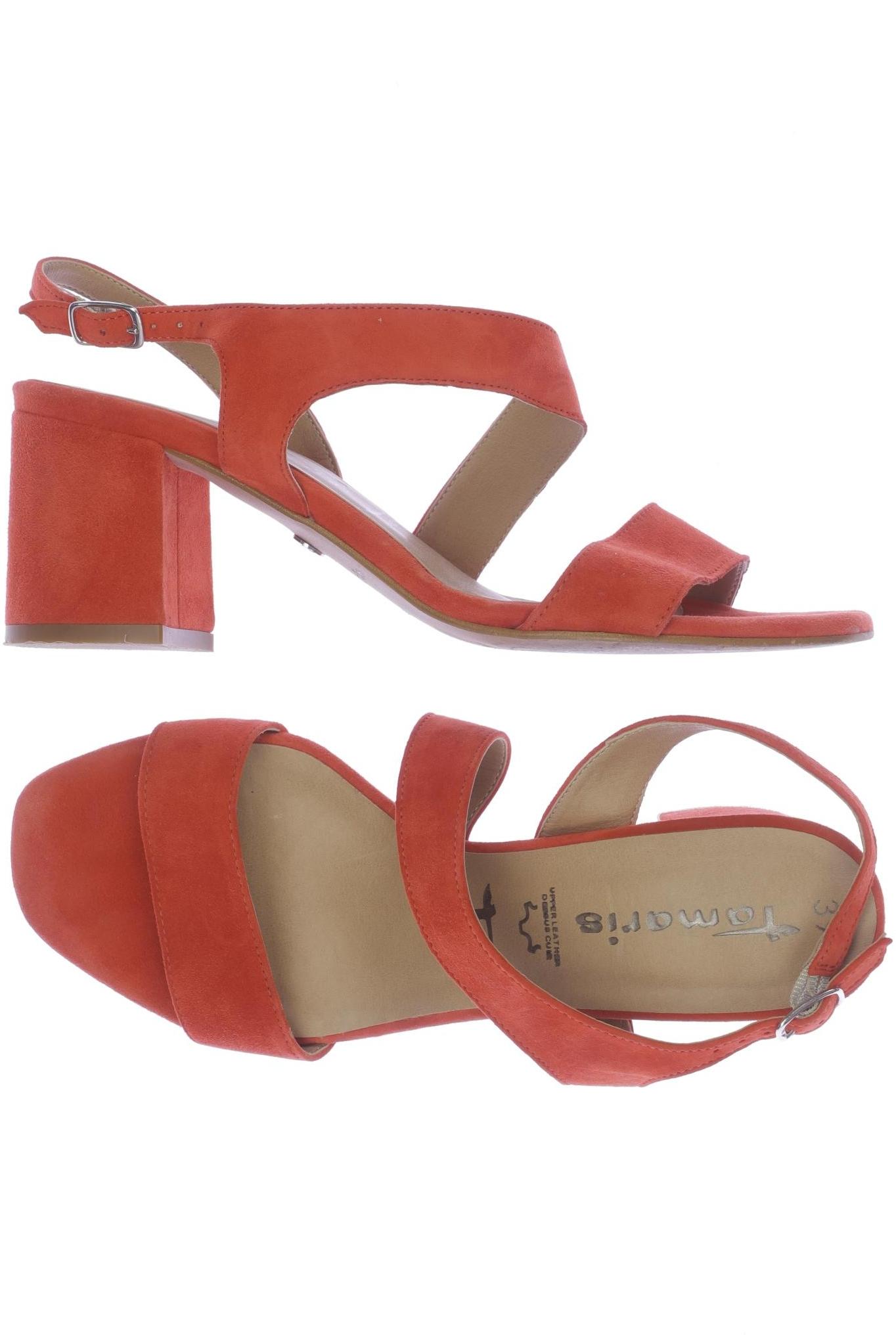 

Tamaris Damen Sandale, rot, Gr. 39