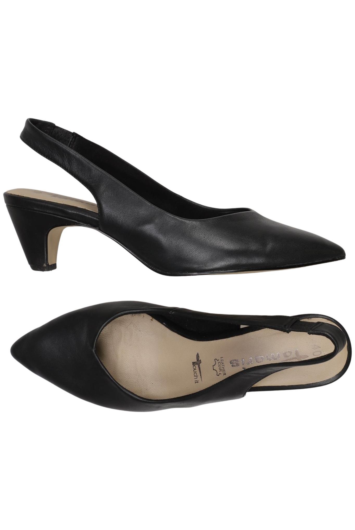 

Tamaris Damen Sandale, schwarz, Gr. 40