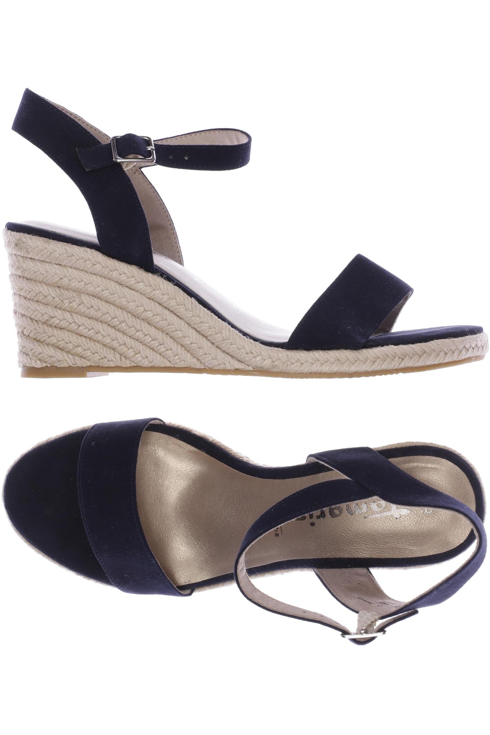 

Tamaris Damen Sandale, marineblau