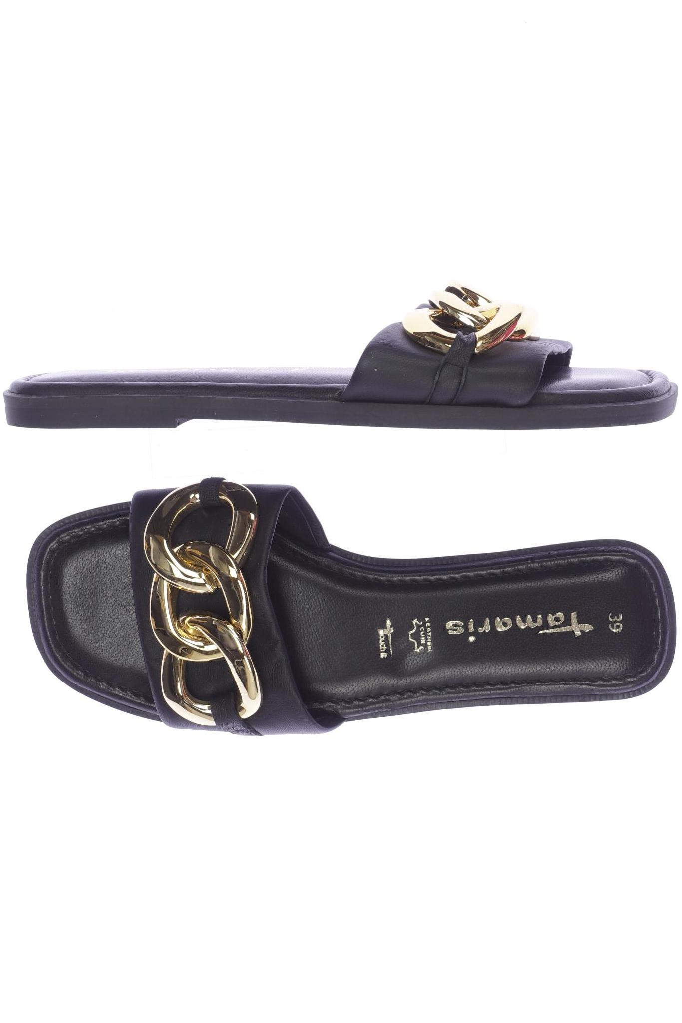 

Tamaris Damen Sandale, schwarz, Gr. 39