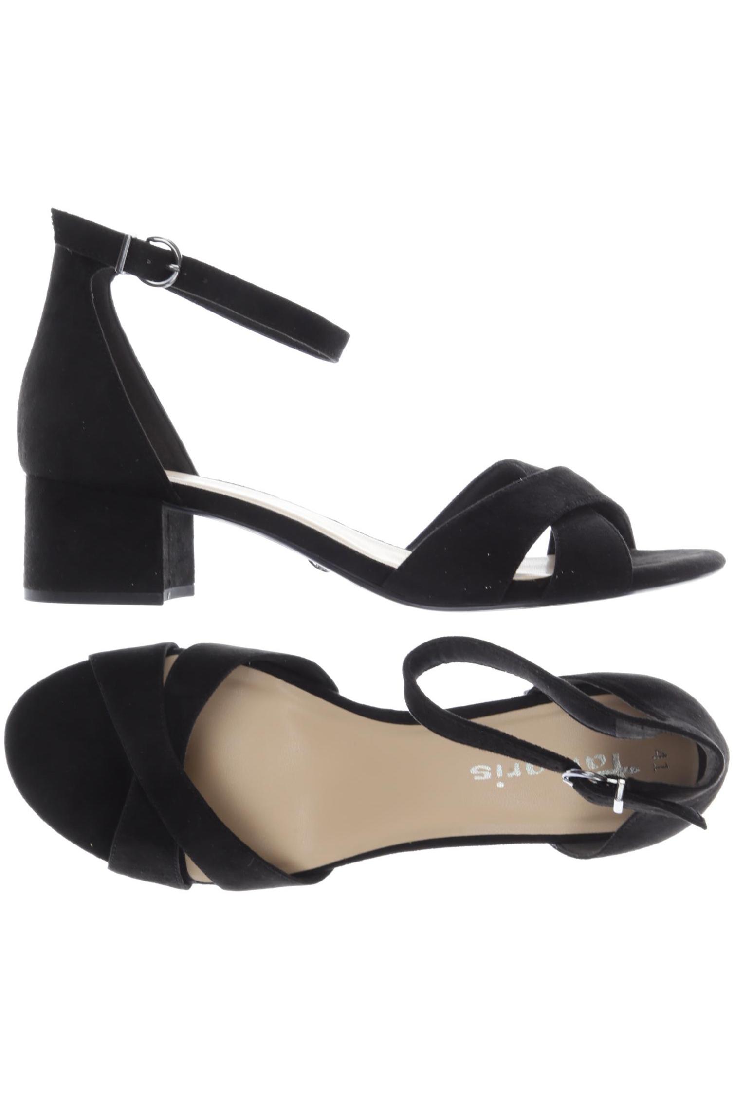 

Tamaris Damen Sandale, schwarz, Gr. 41