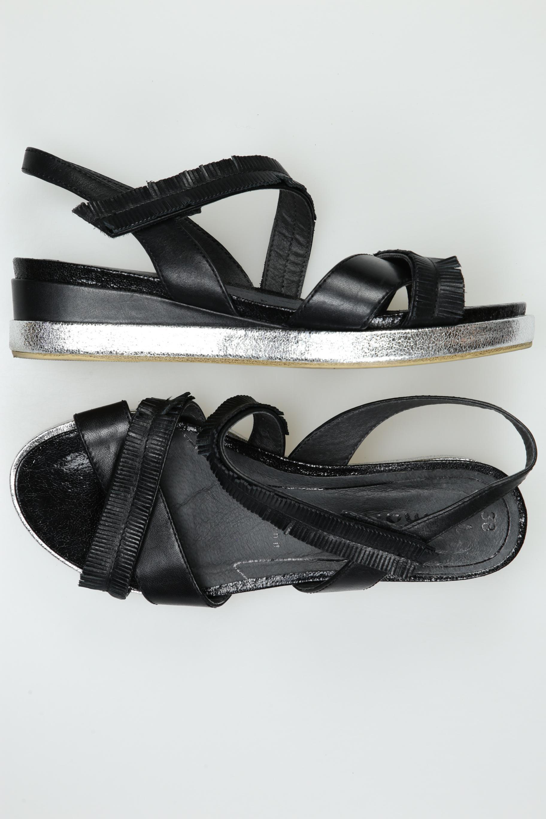 

Tamaris Damen Sandale, schwarz, Gr. 38