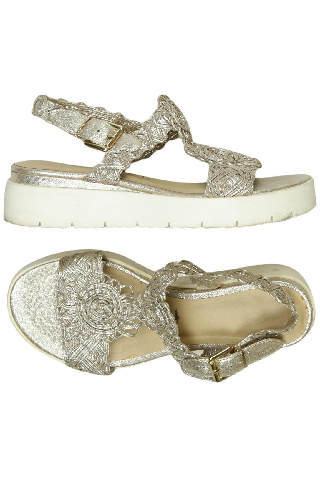 

Tamaris Damen Sandale, silber, Gr. 39