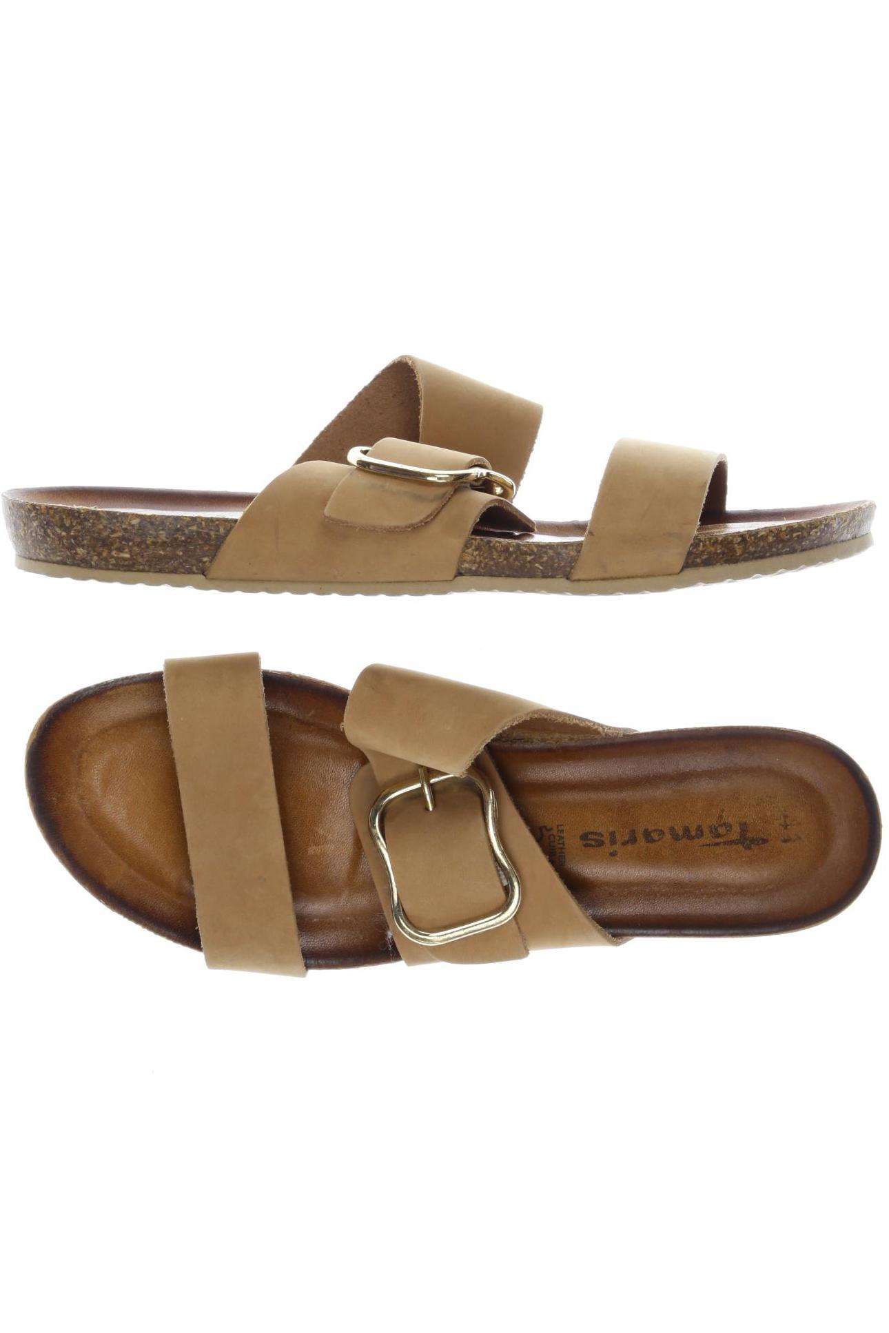 

Tamaris Damen Sandale, beige, Gr. 41