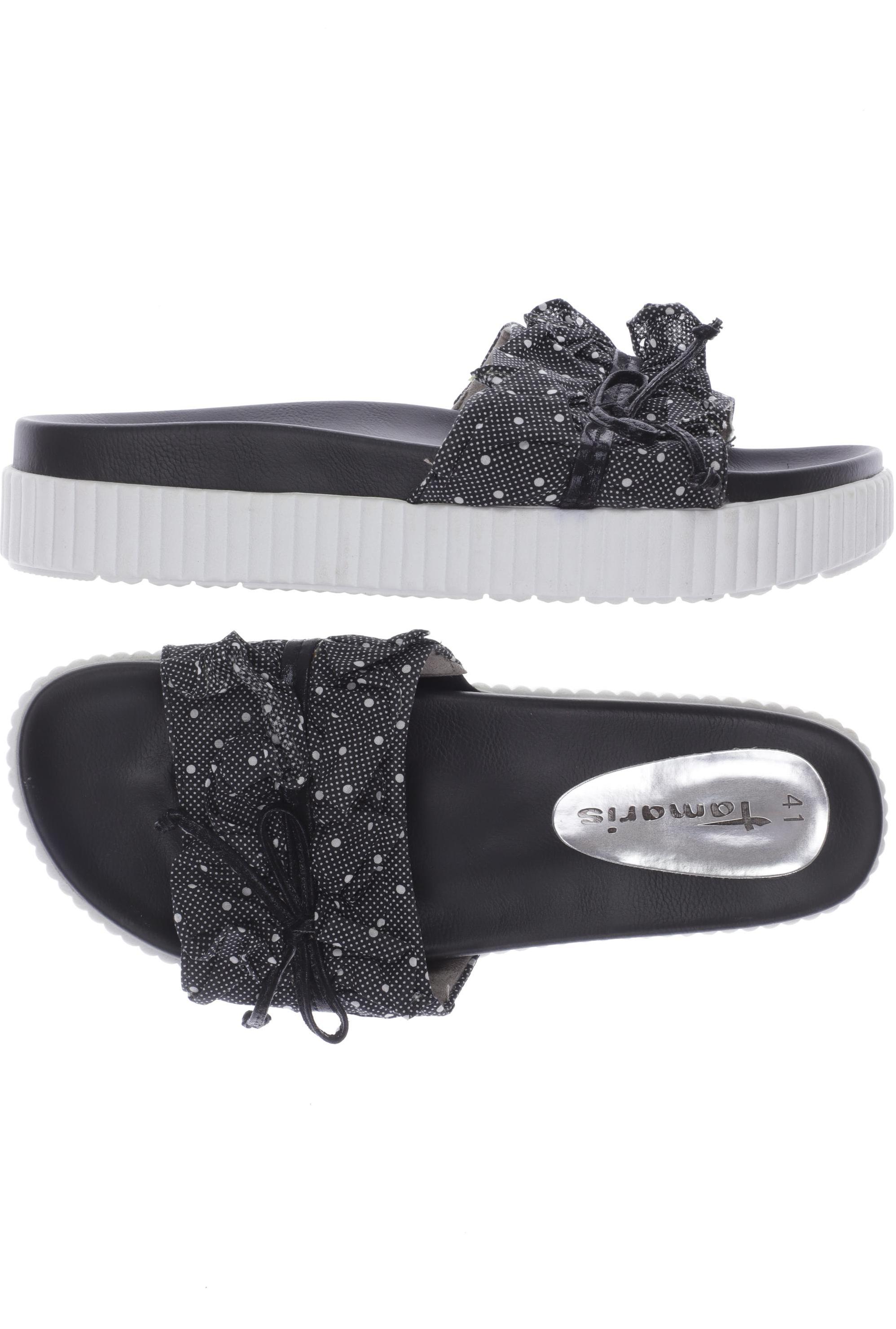

Tamaris Damen Sandale, schwarz