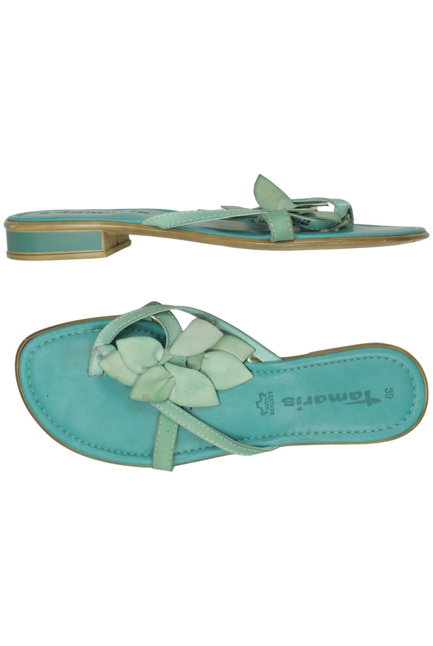 

Tamaris Damen Sandale, türkis, Gr. 39