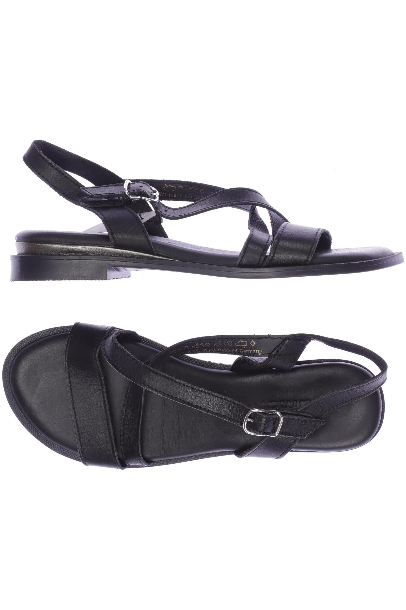 

Tamaris Damen Sandale, schwarz, Gr. 38