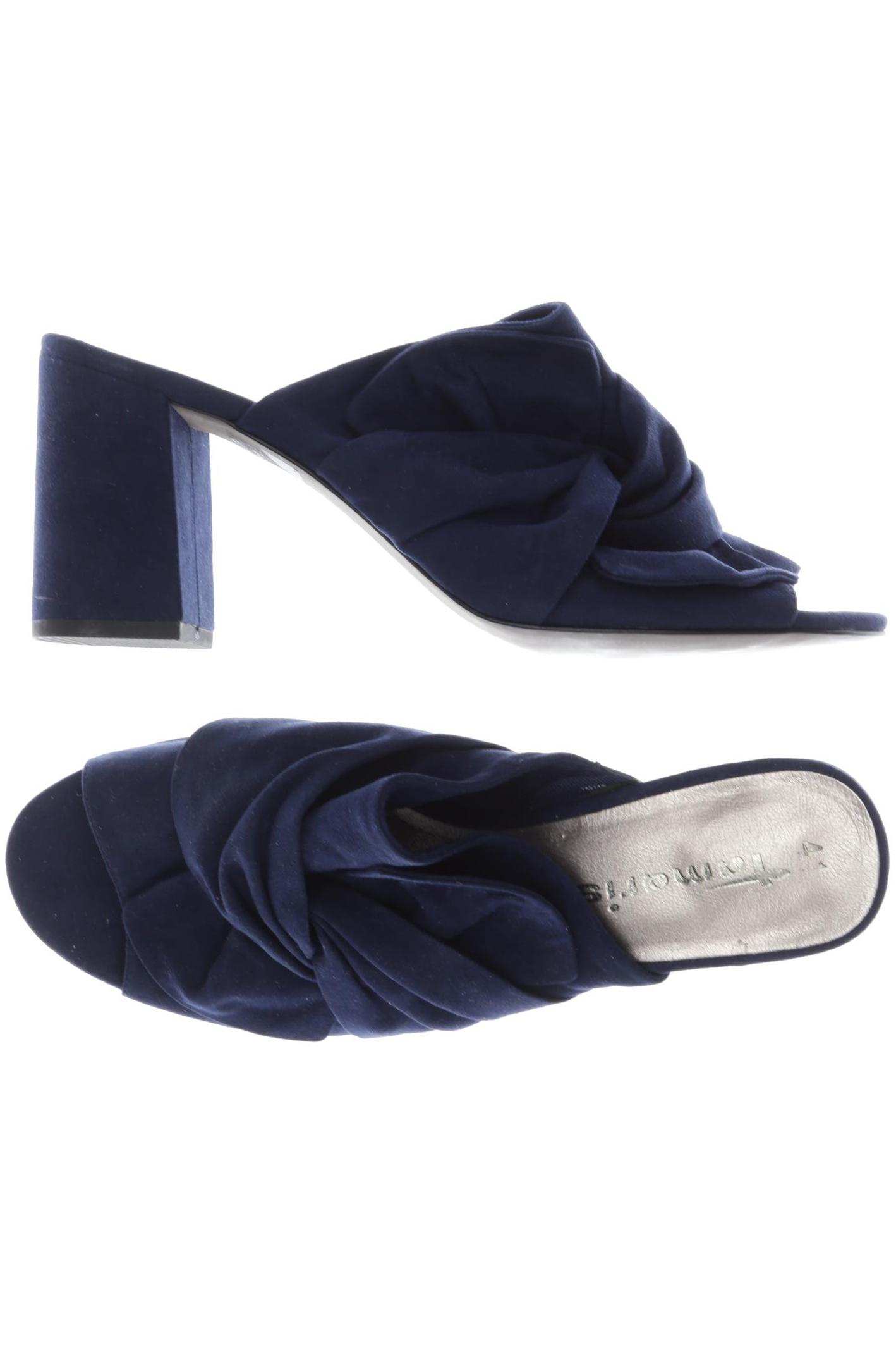 

Tamaris Damen Sandale, marineblau, Gr. 41