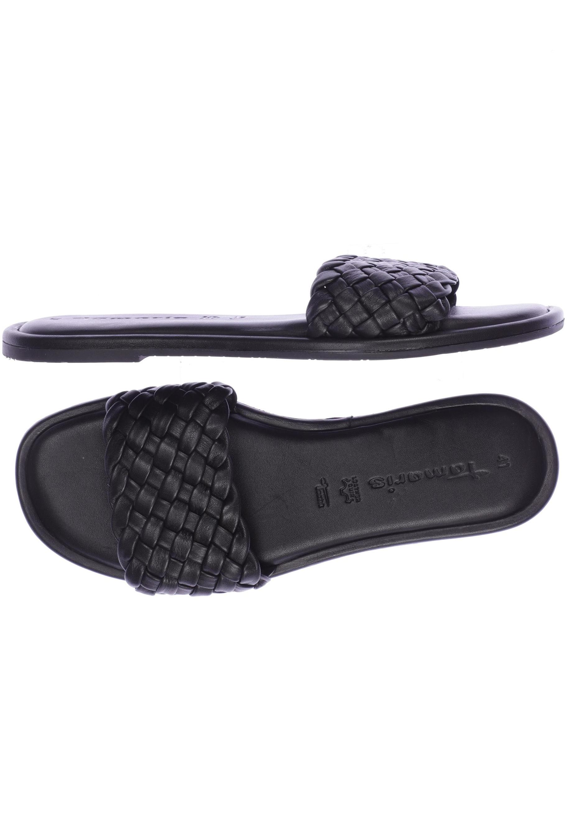 

Tamaris Damen Sandale, schwarz, Gr. 41