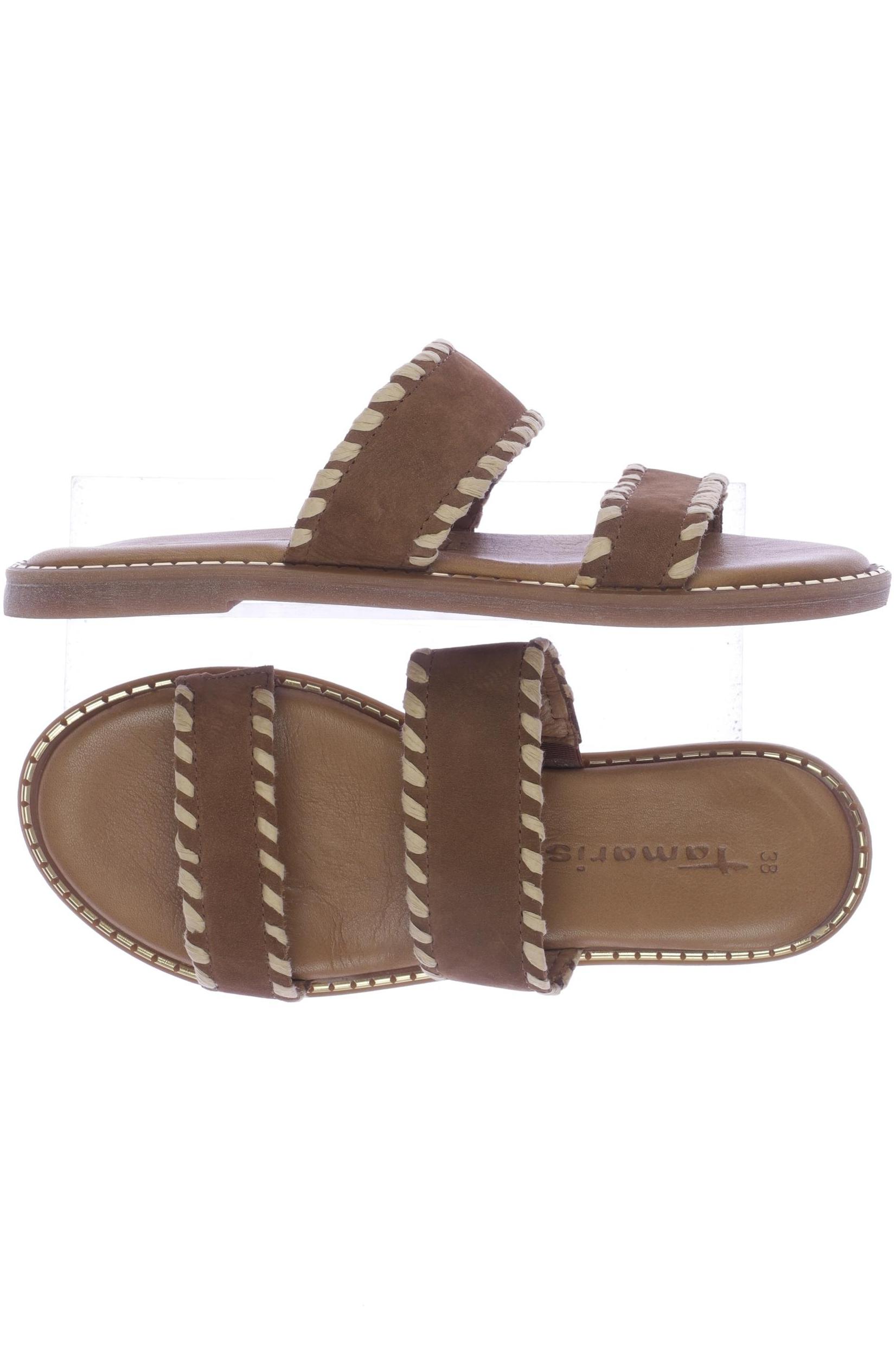 

Tamaris Damen Sandale, braun, Gr. 38