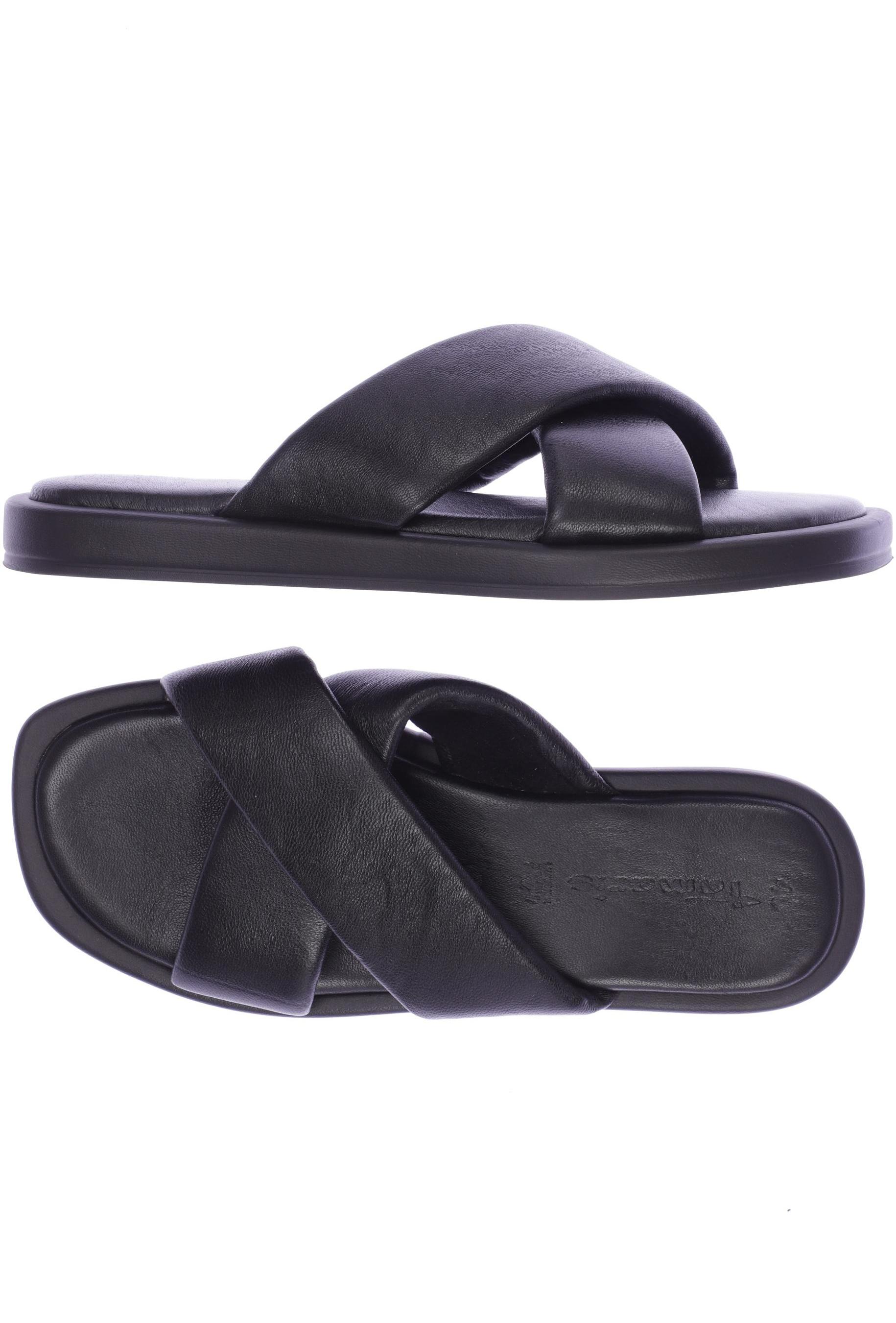 

Tamaris Damen Sandale, schwarz, Gr. 40
