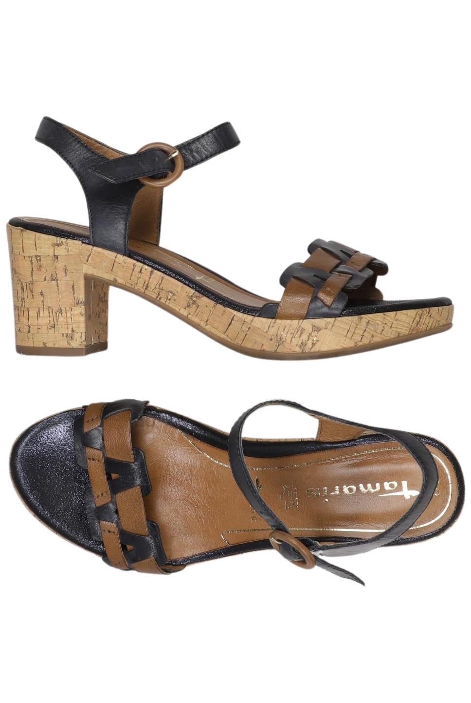 

Tamaris Damen Sandale, marineblau, Gr. 38