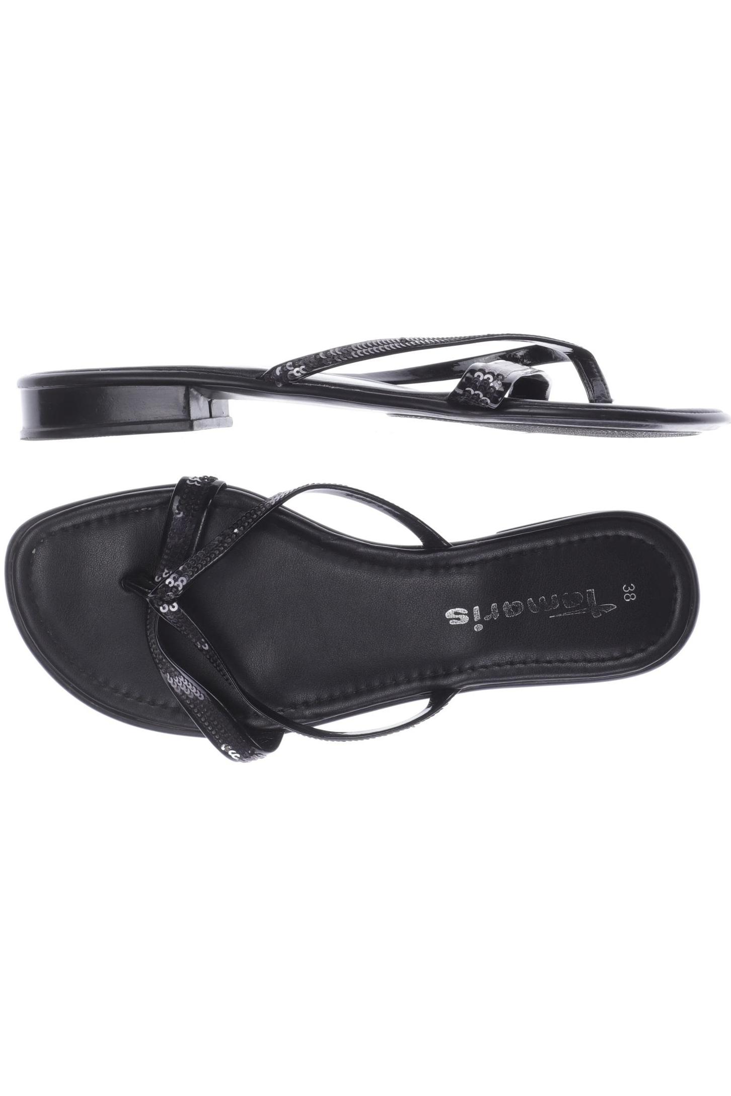 

Tamaris Damen Sandale, schwarz