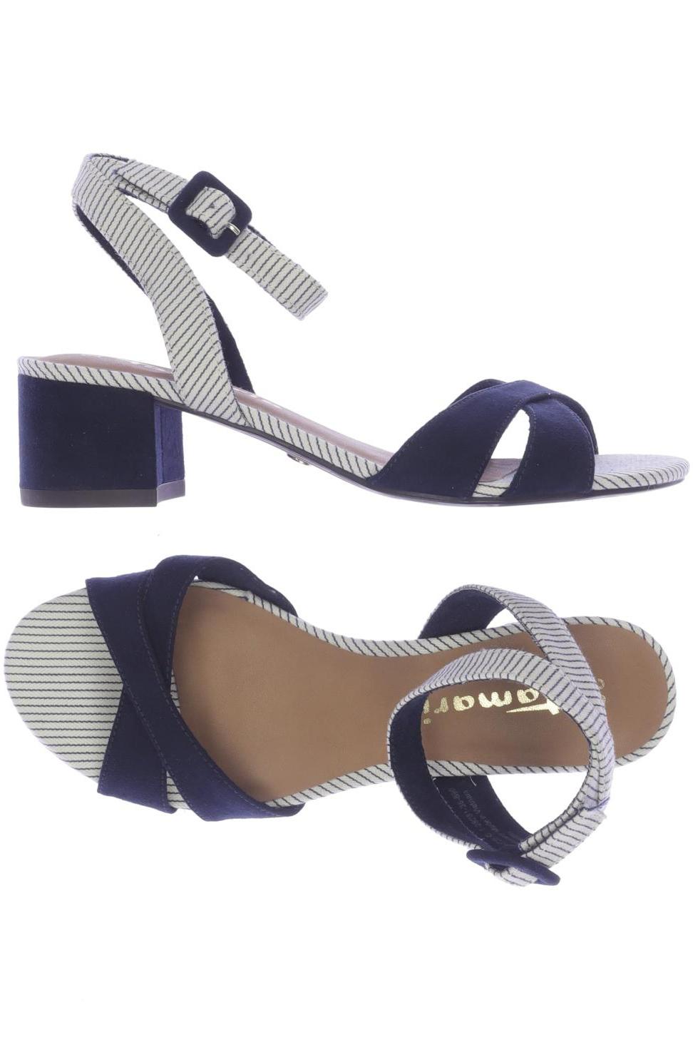 

Tamaris Damen Sandale, marineblau, Gr. 36