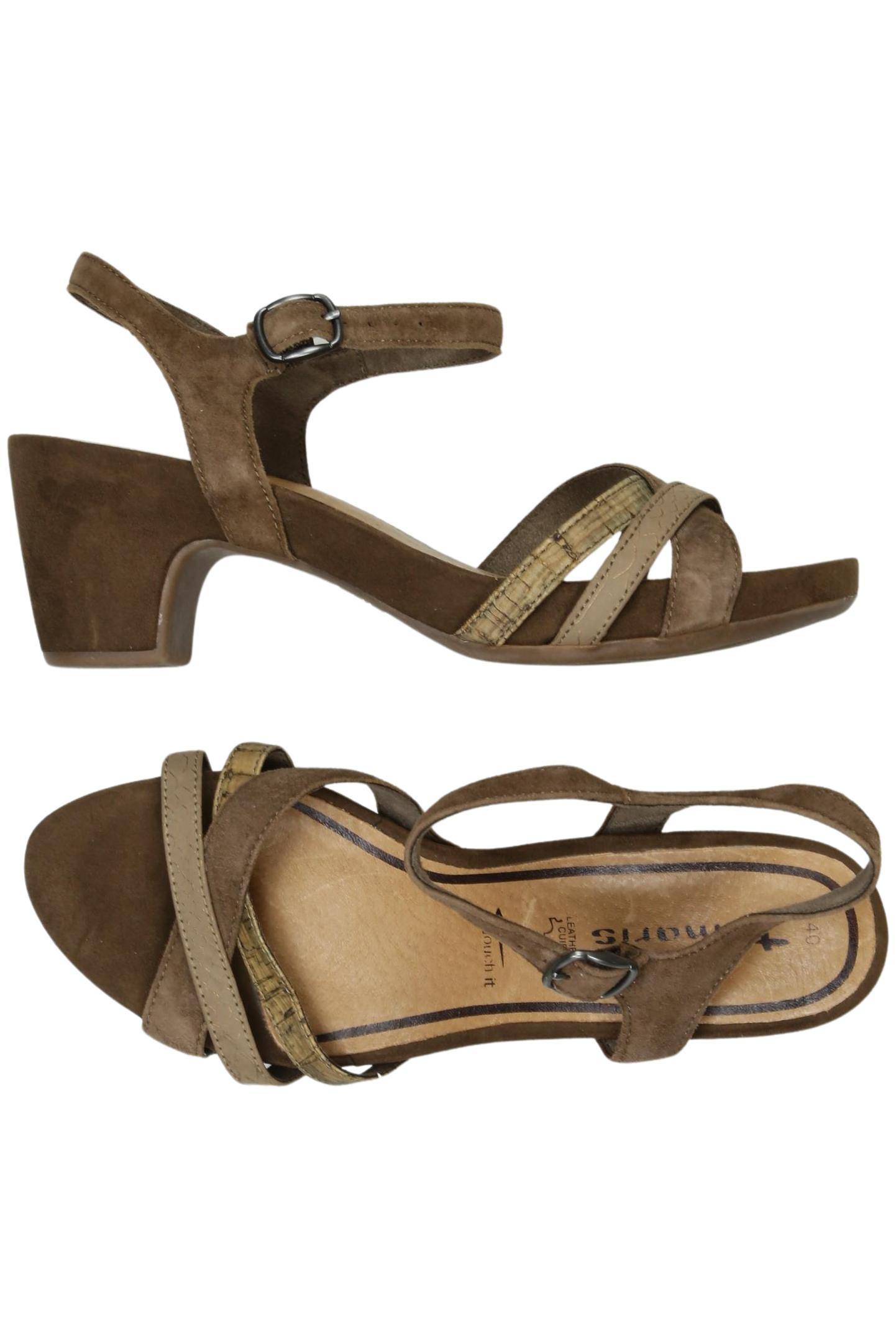 

Tamaris Damen Sandale, beige, Gr. 40