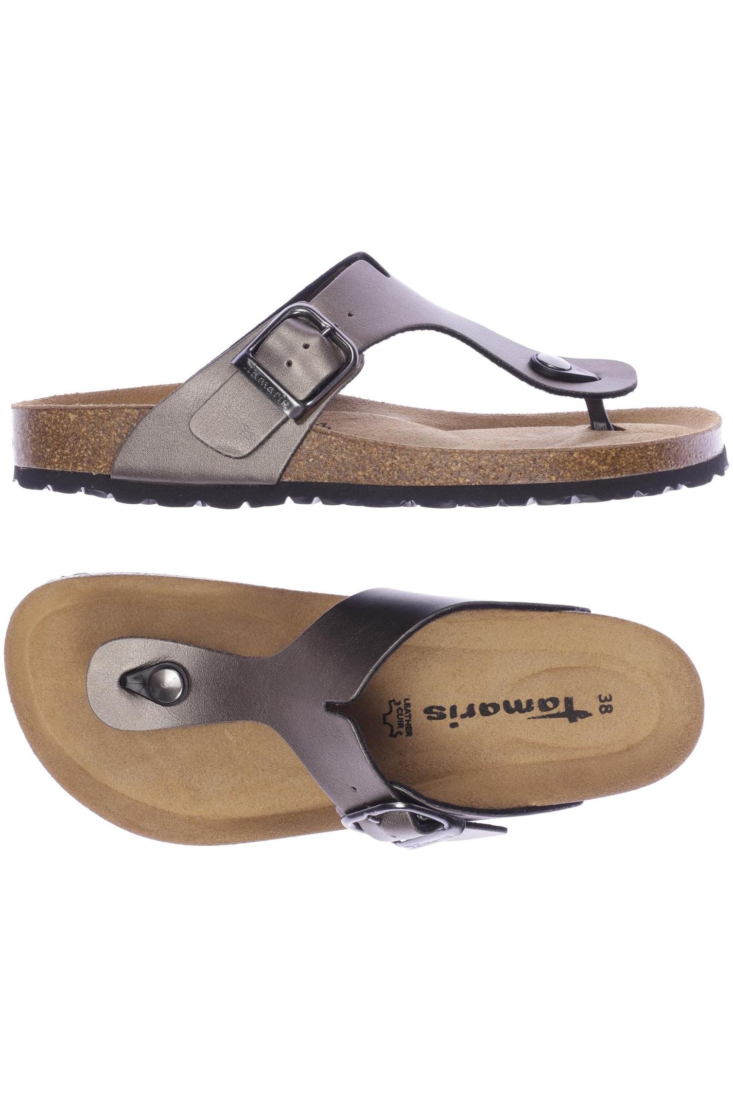 

Tamaris Damen Sandale, braun, Gr. 38