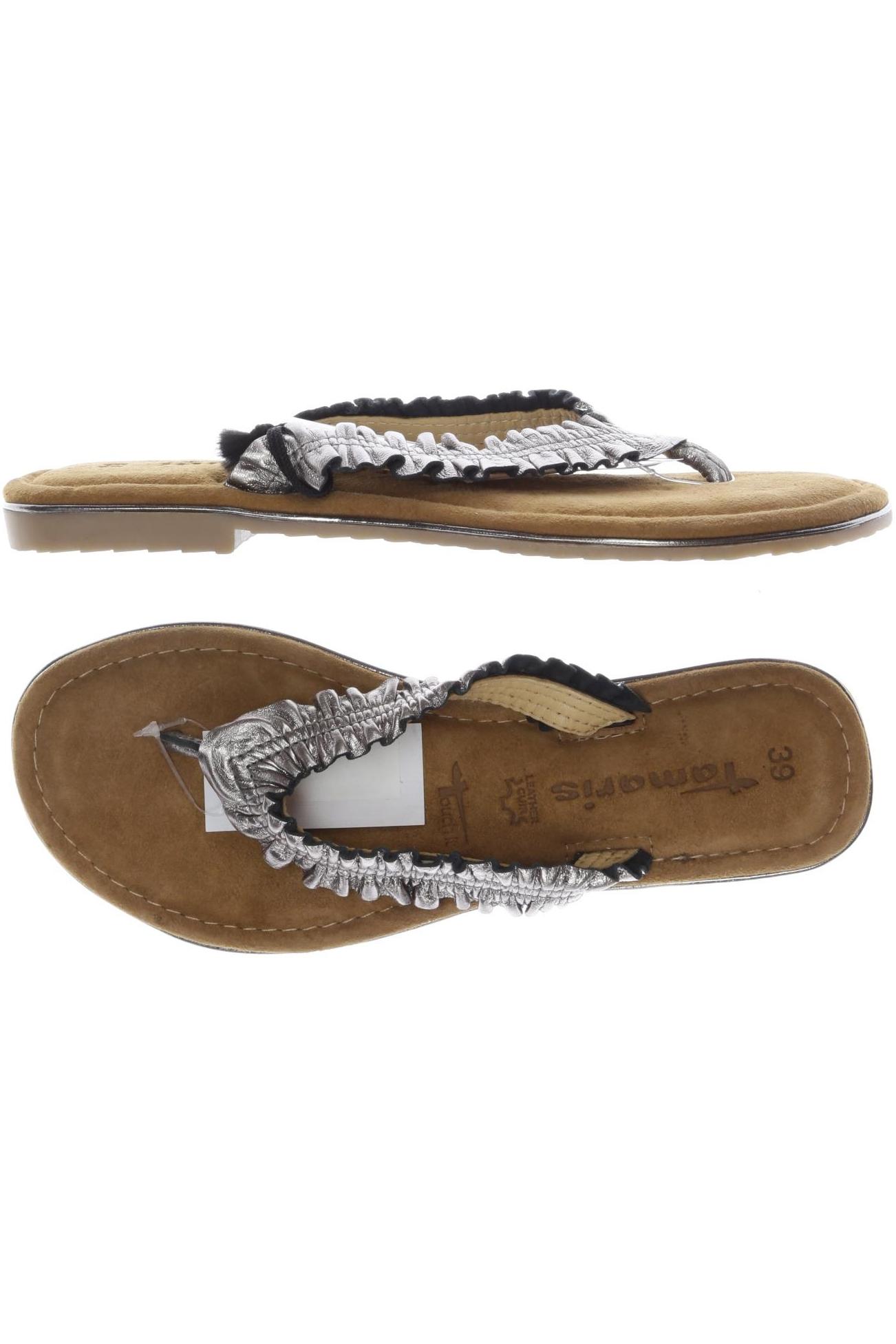 

Tamaris Damen Sandale, grau, Gr. 39