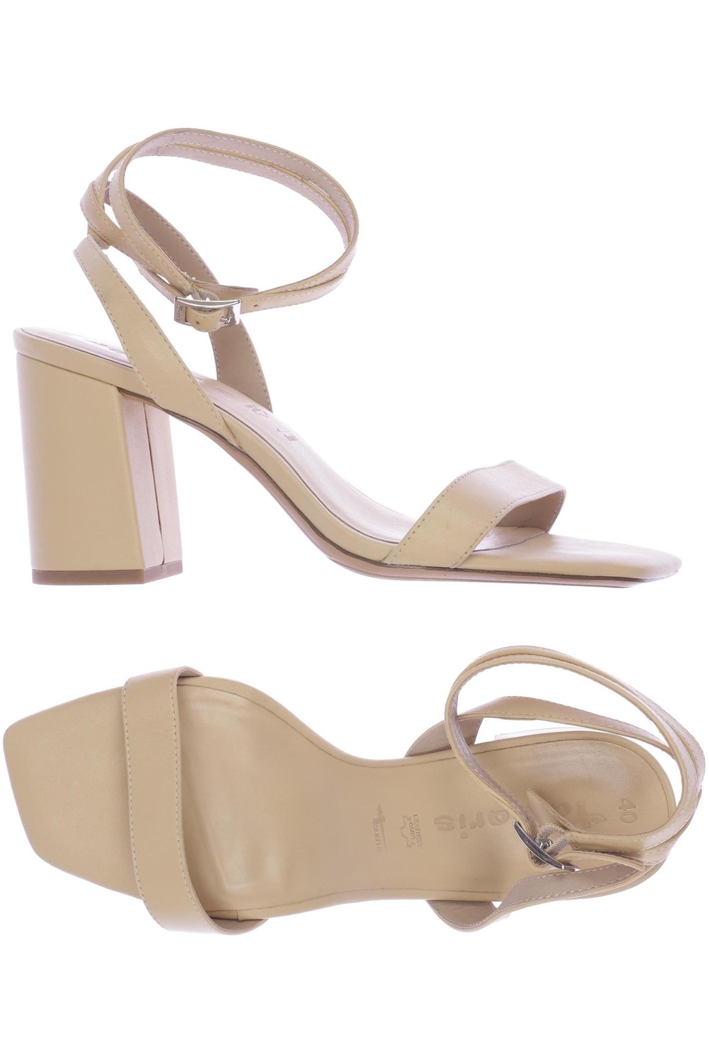 

Tamaris Damen Sandale, beige, Gr. 40
