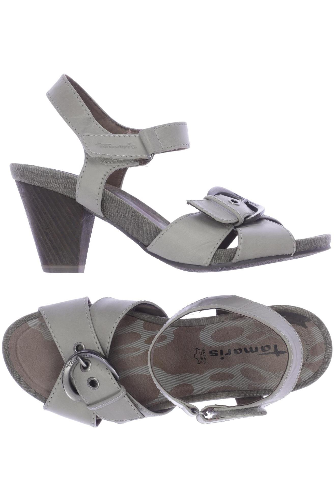 

Tamaris Damen Sandale, grau, Gr. 39