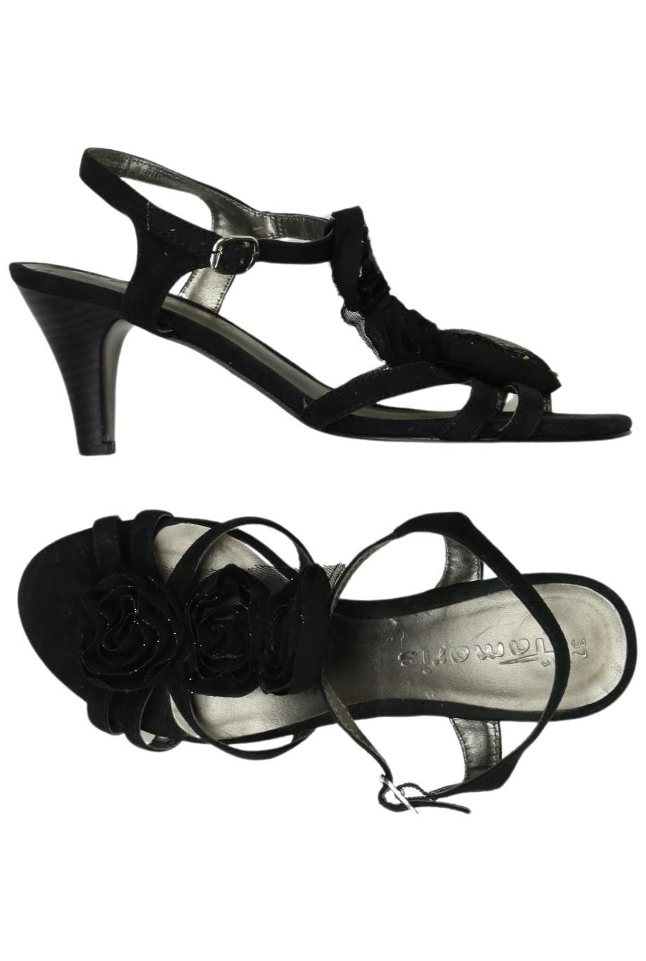 

Tamaris Damen Sandale, schwarz, Gr. 37