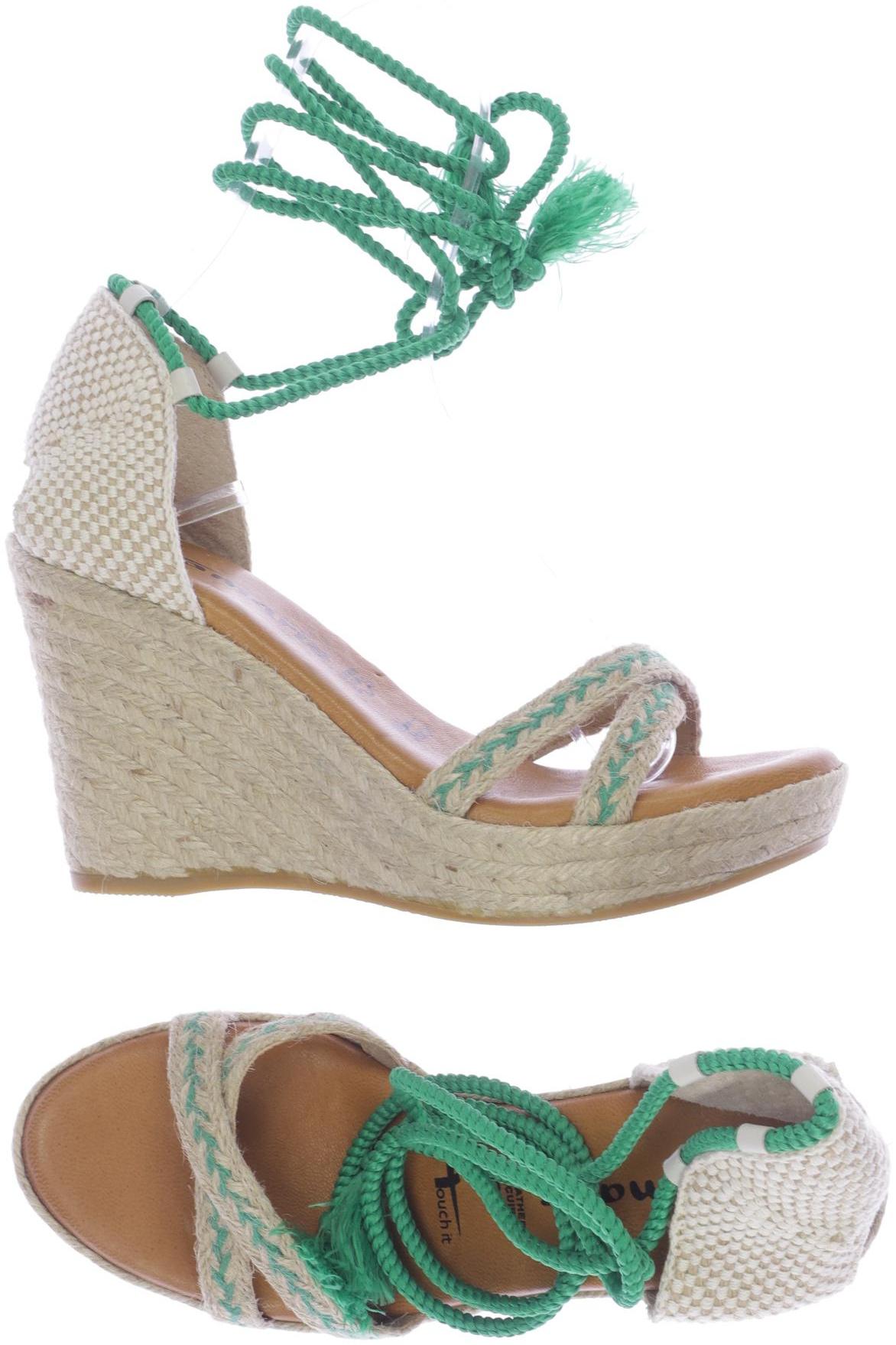 

Tamaris Damen Sandale, beige