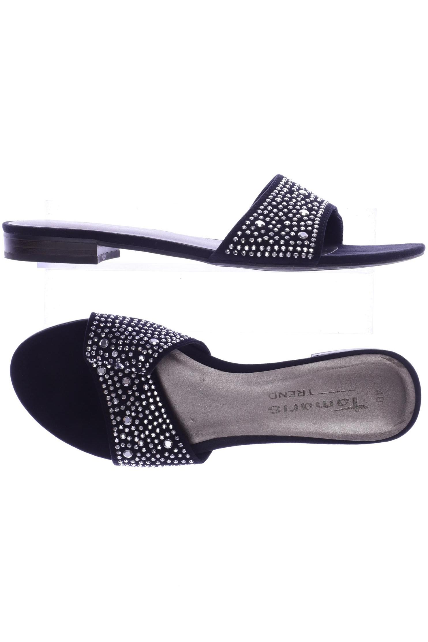 

Tamaris Damen Sandale, schwarz, Gr. 40
