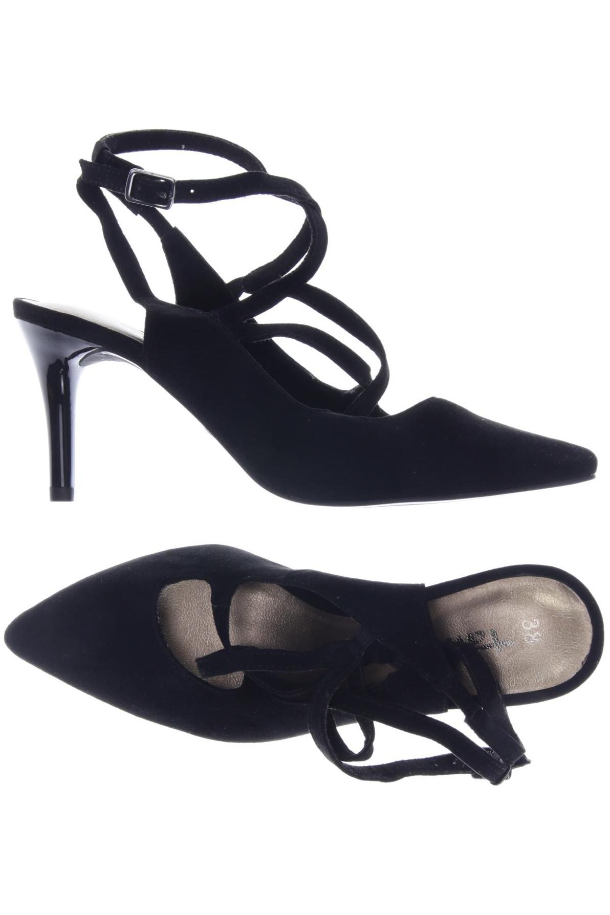 

Tamaris Damen Sandale, schwarz, Gr. 38