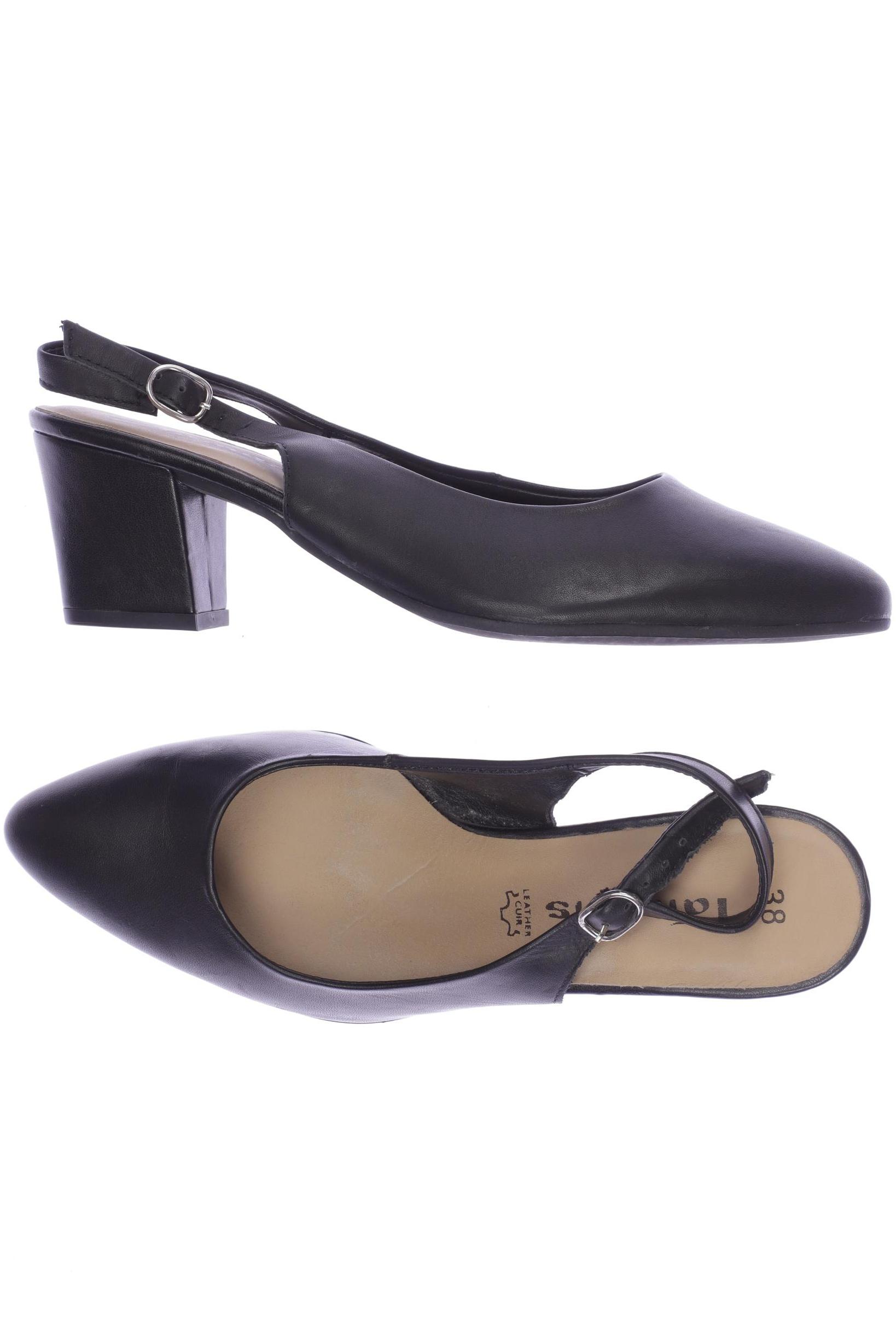

Tamaris Damen Sandale, schwarz, Gr. 38