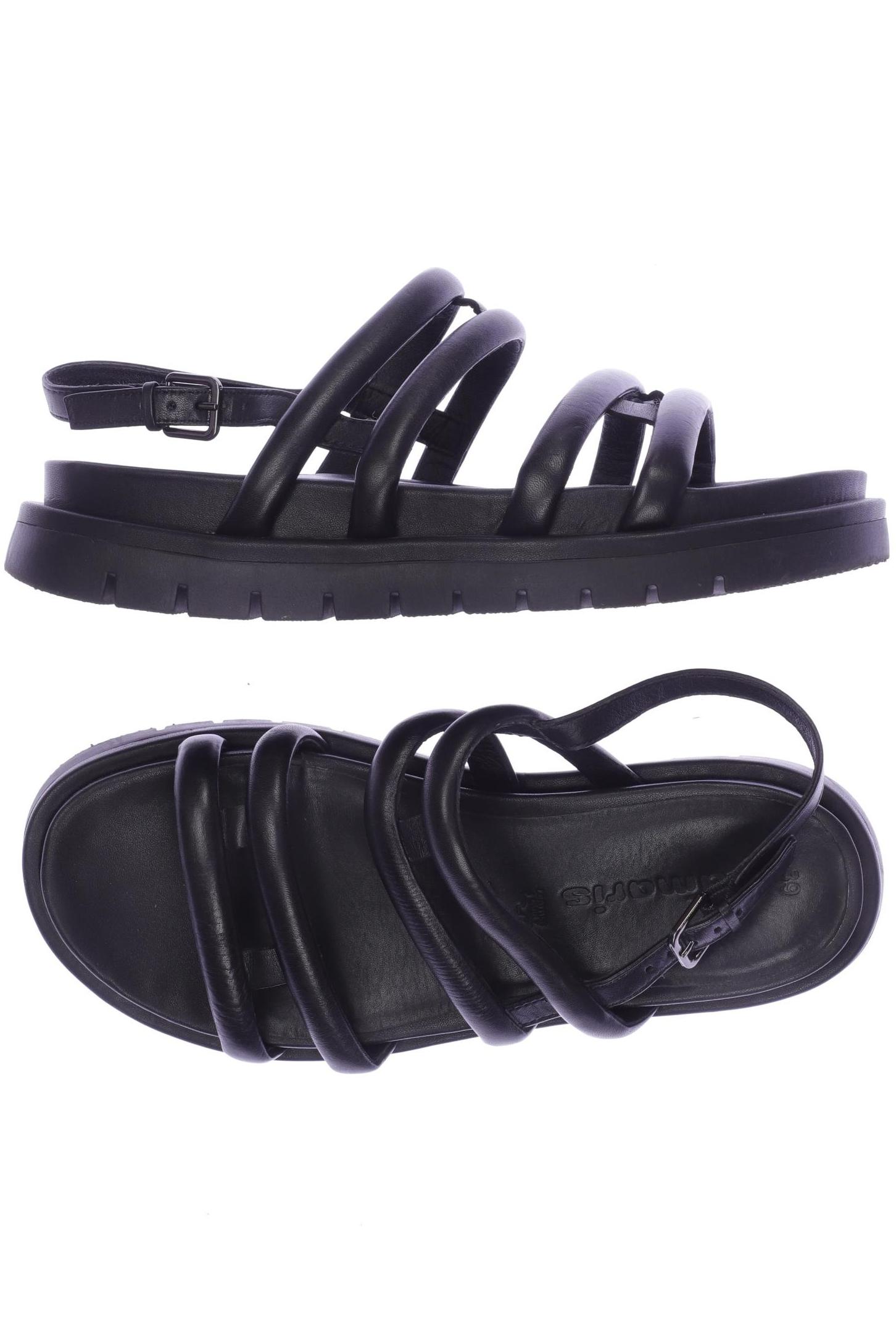 

Tamaris Damen Sandale, schwarz, Gr. 39