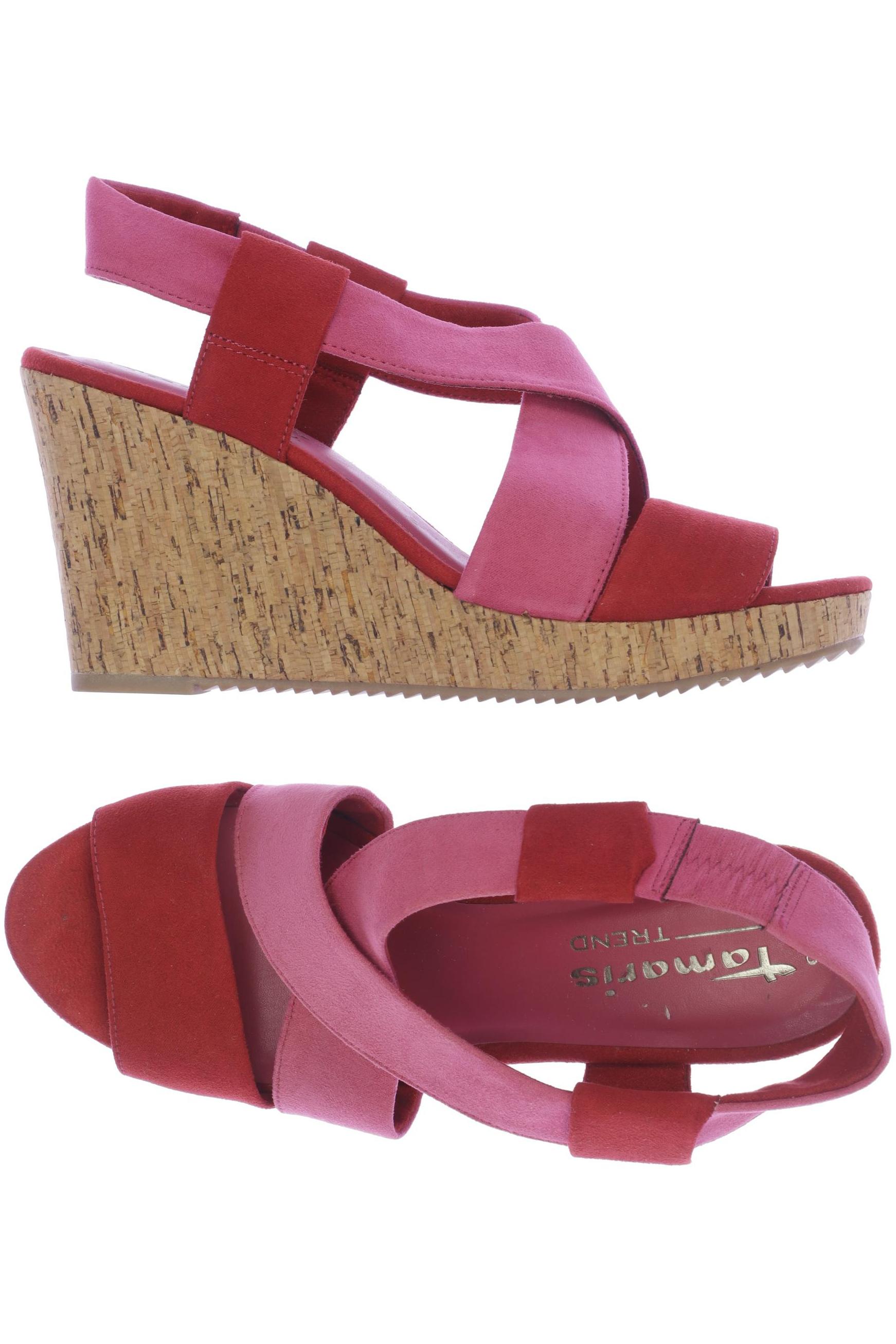 

Tamaris Damen Sandale, pink, Gr. 38