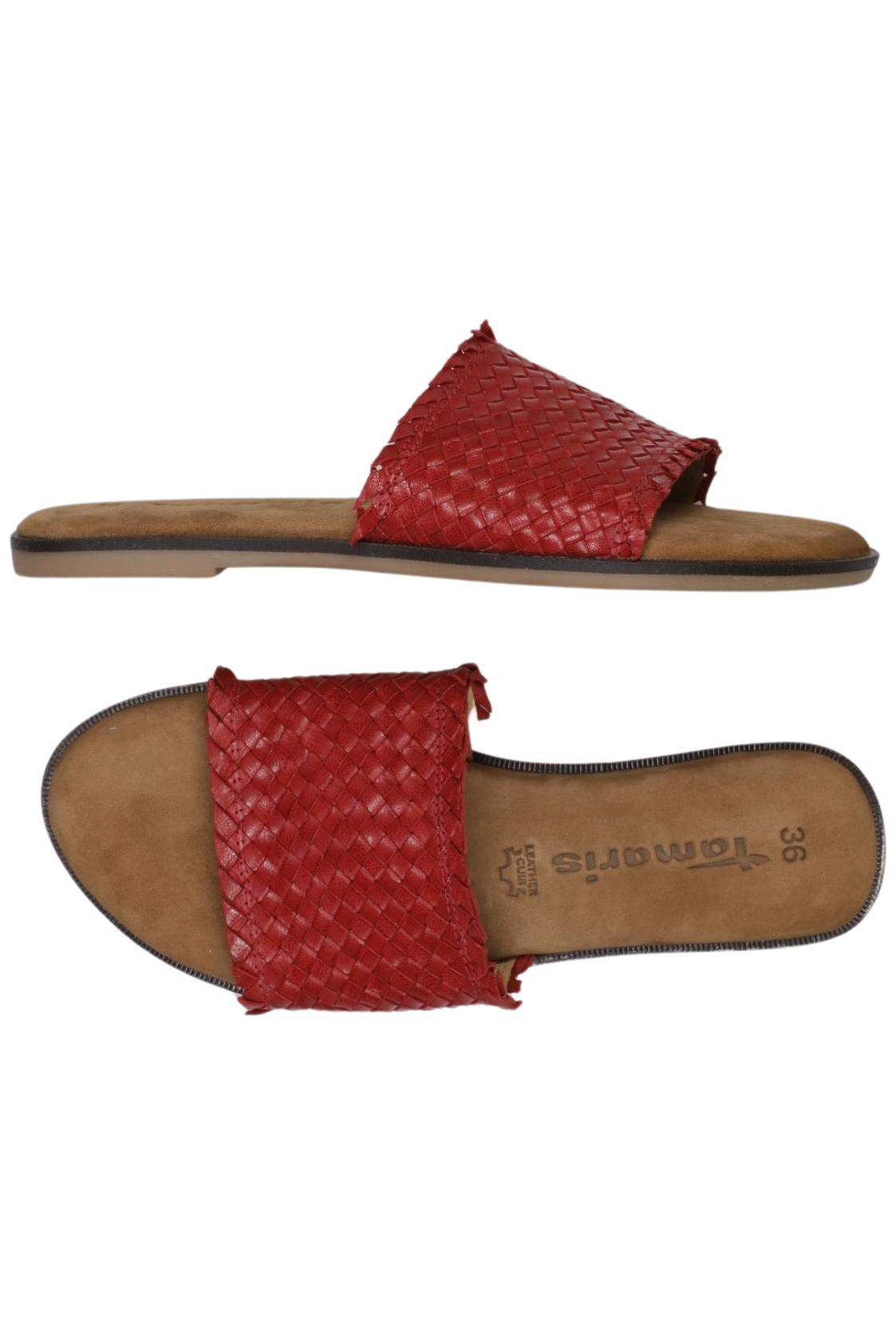 

Tamaris Damen Sandale, rot, Gr. 36