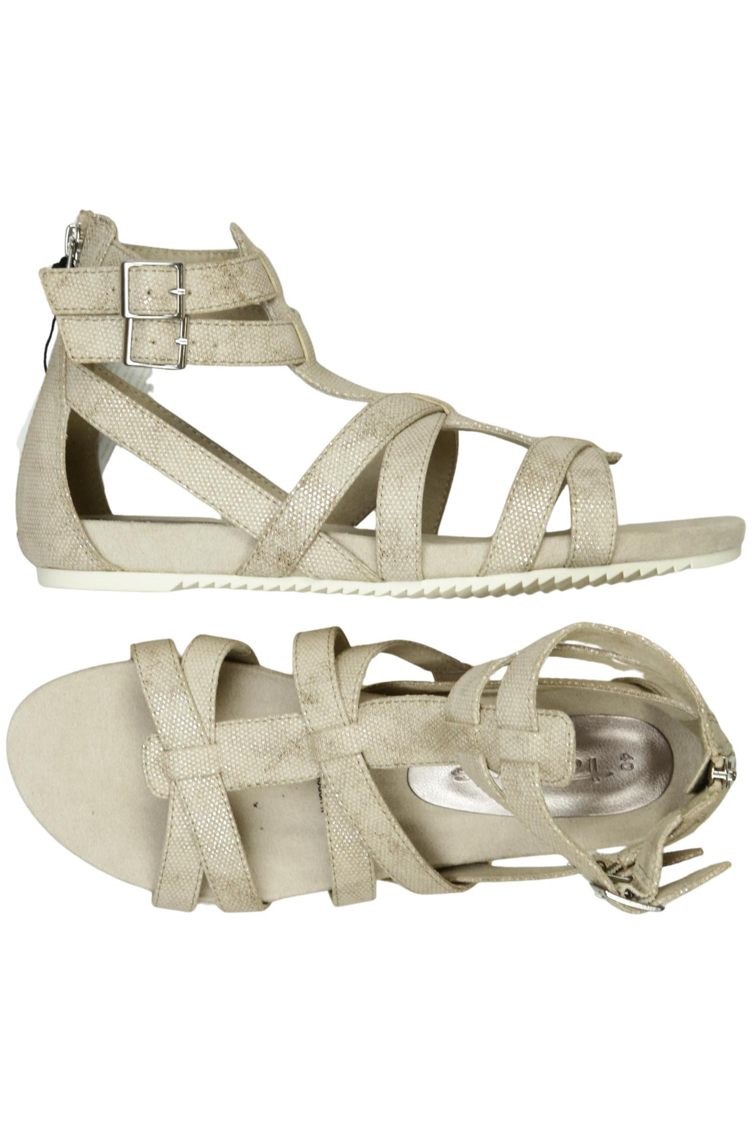 

Tamaris Damen Sandale, beige, Gr. 40