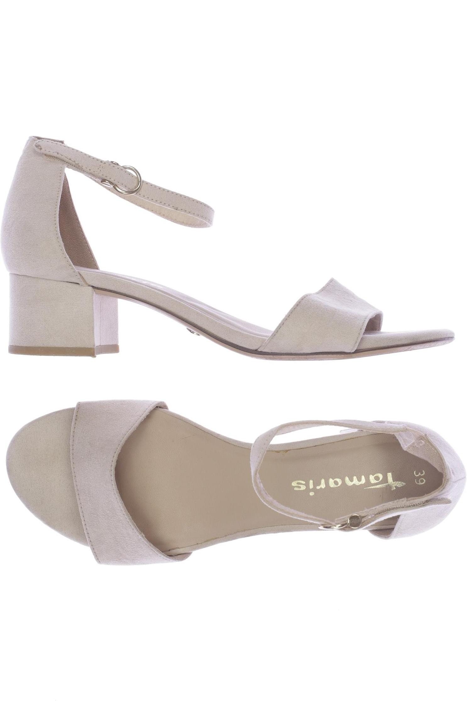 

Tamaris Damen Sandale, beige, Gr. 39