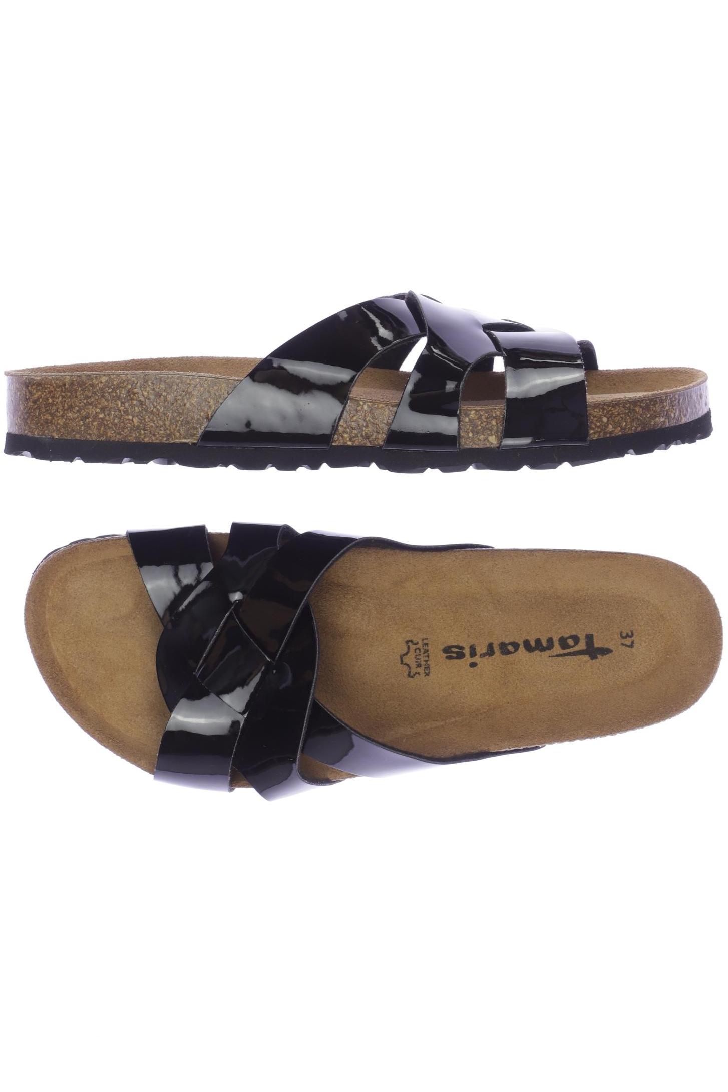 

Tamaris Damen Sandale, schwarz, Gr. 37