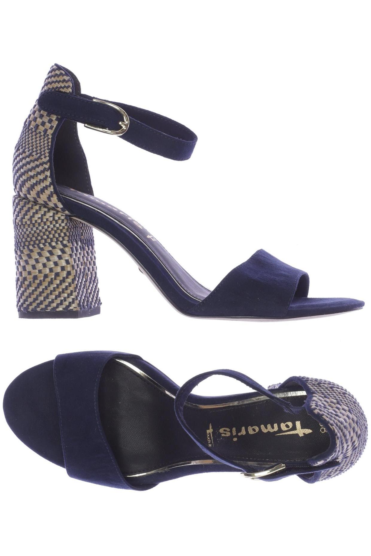 

Tamaris Damen Sandale, marineblau, Gr. 38