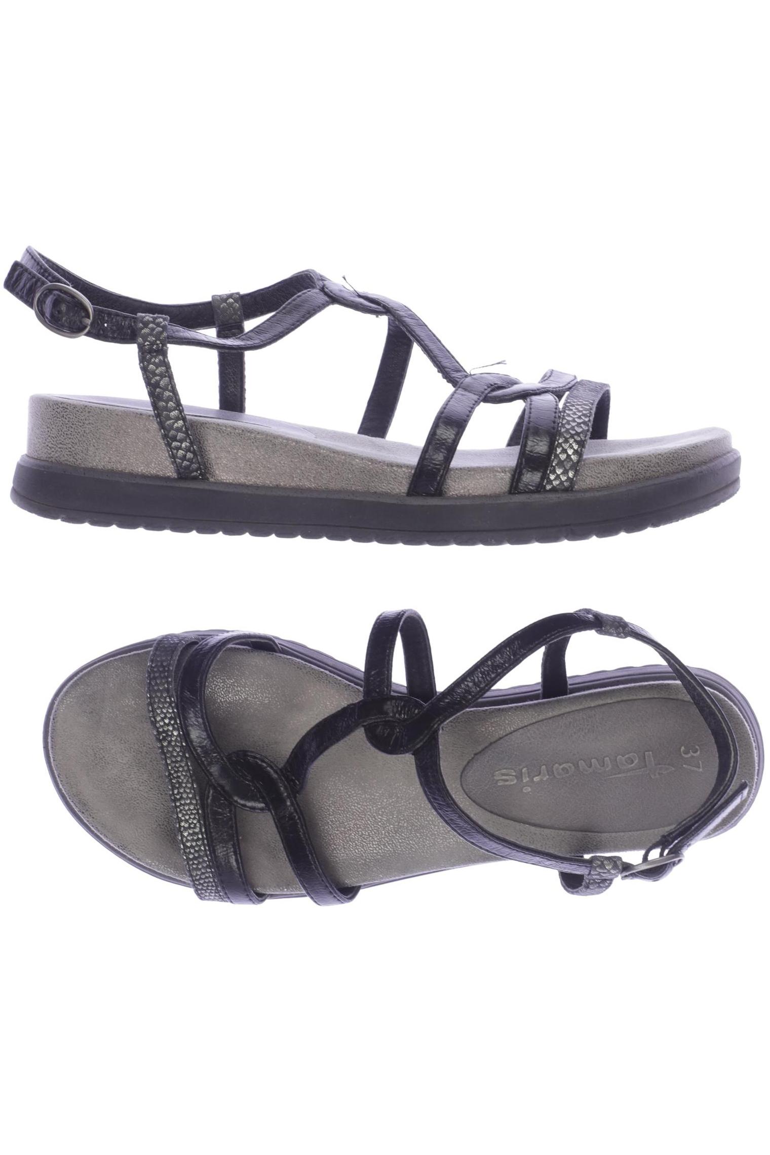 

Tamaris Damen Sandale, schwarz