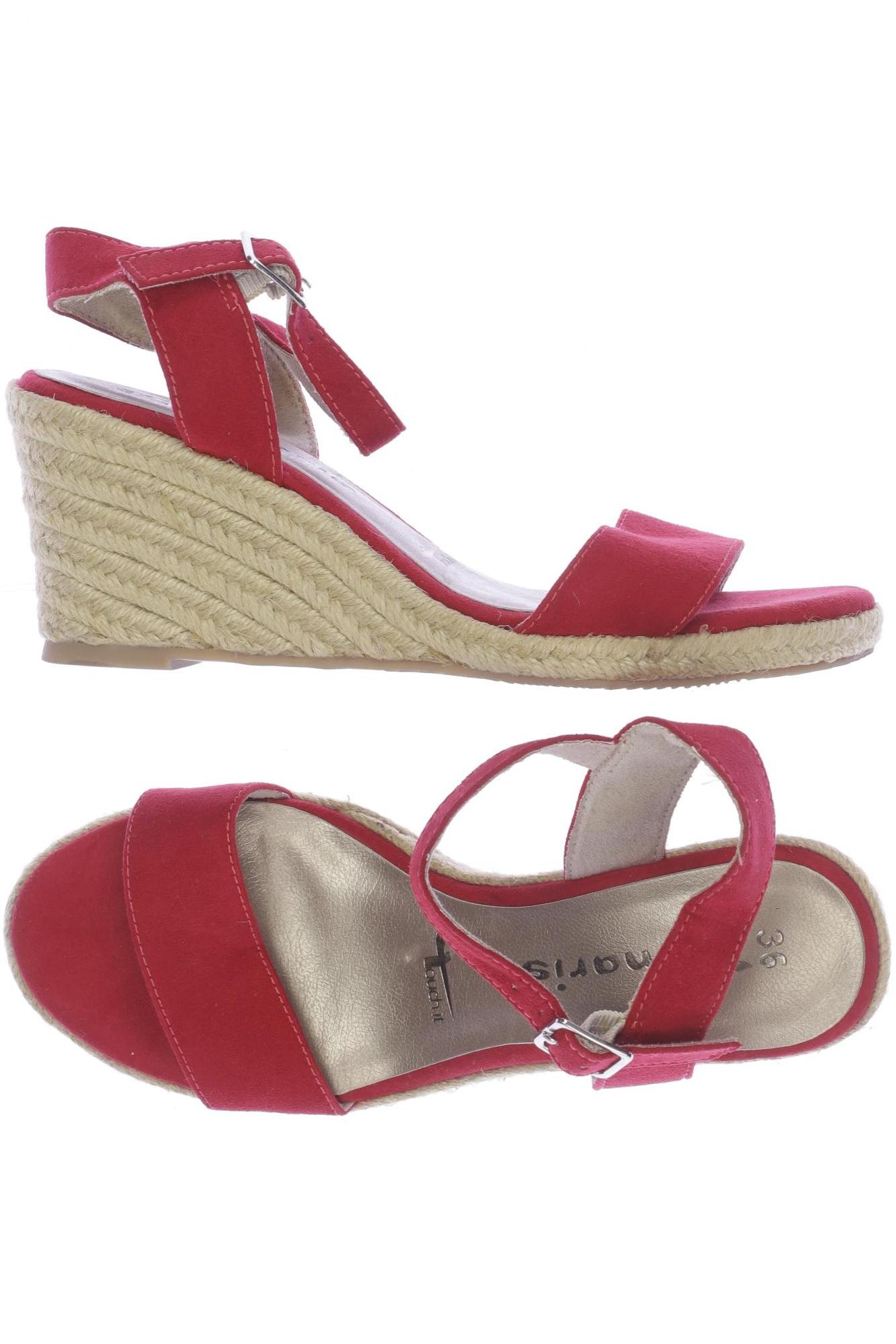 

Tamaris Damen Sandale, rot, Gr. 36