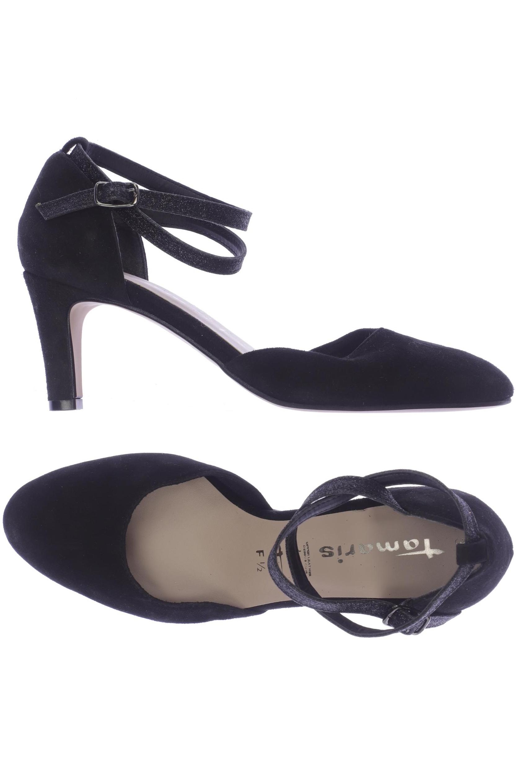 

Tamaris Damen Sandale, schwarz, Gr. 37