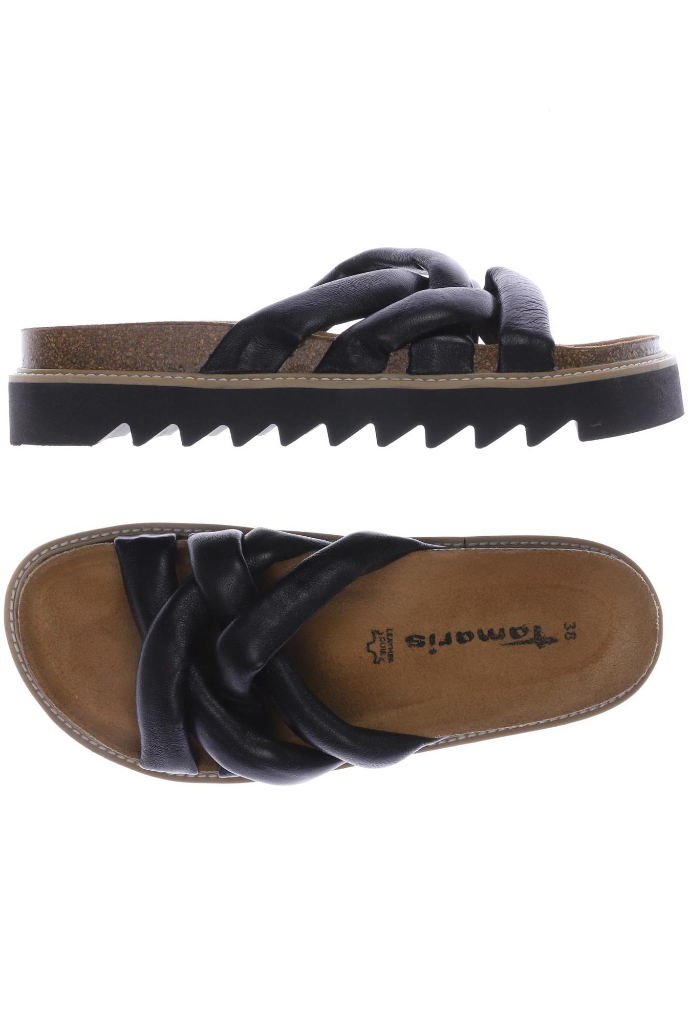 

Tamaris Damen Sandale, schwarz