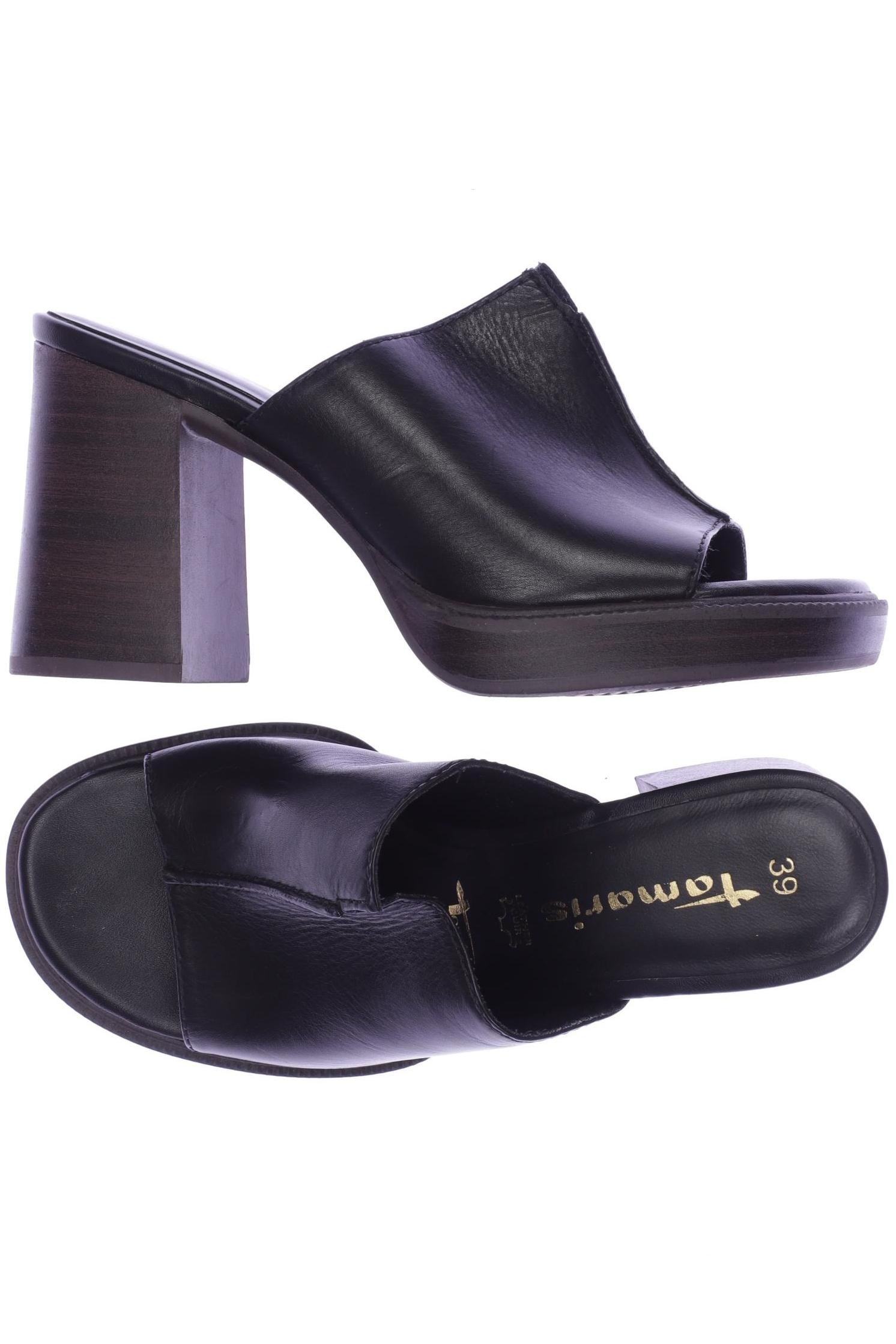 

Tamaris Damen Sandale, schwarz, Gr. 39
