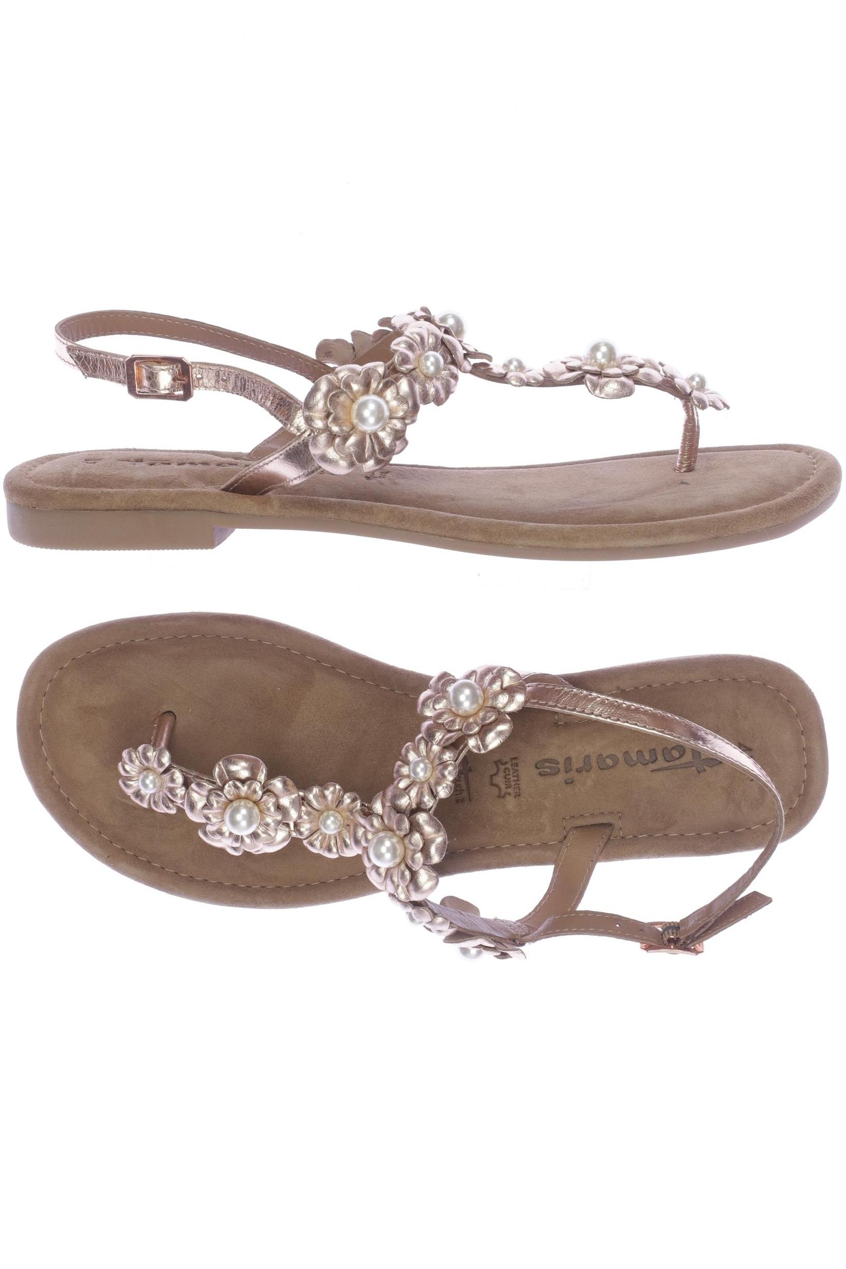 

Tamaris Damen Sandale, beige, Gr. 41