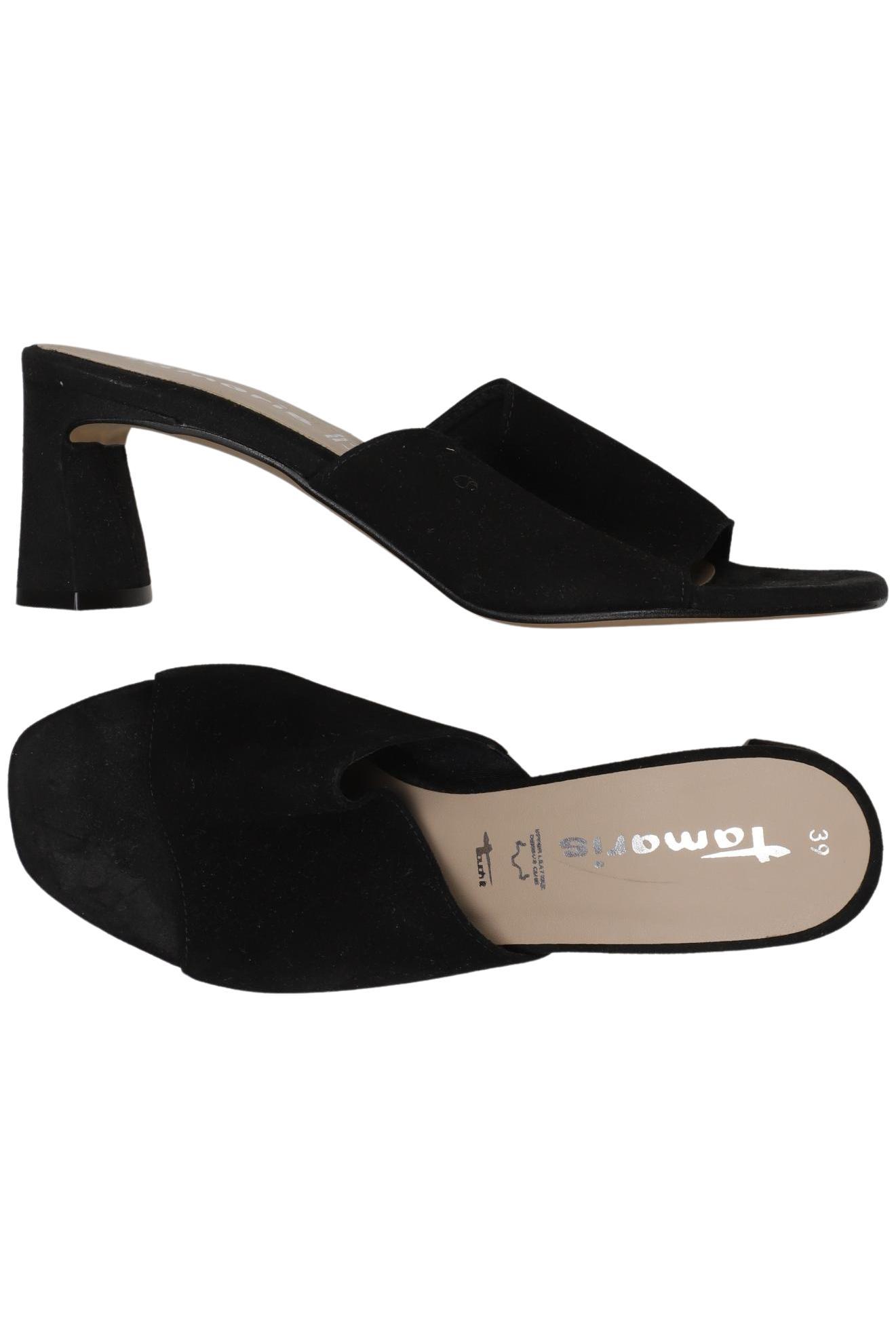 

Tamaris Damen Sandale, schwarz, Gr. 39