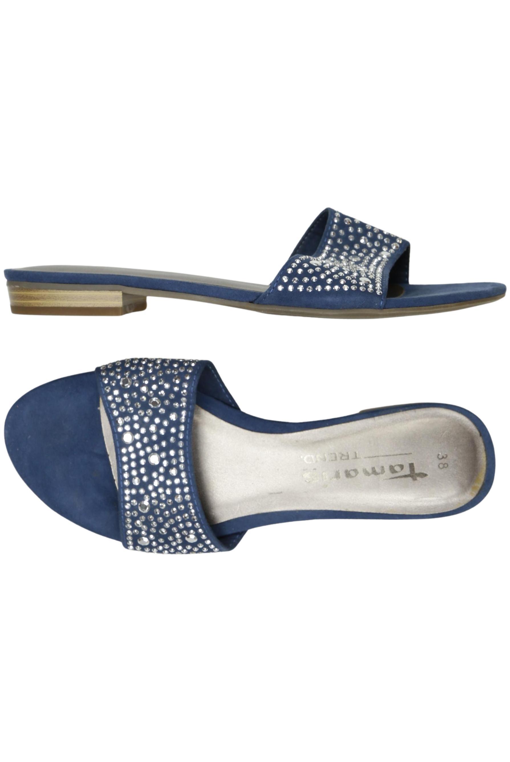 

Tamaris Damen Sandale, blau, Gr. 38