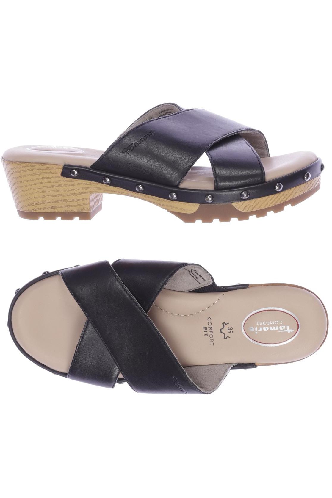 

Tamaris Damen Sandale, schwarz