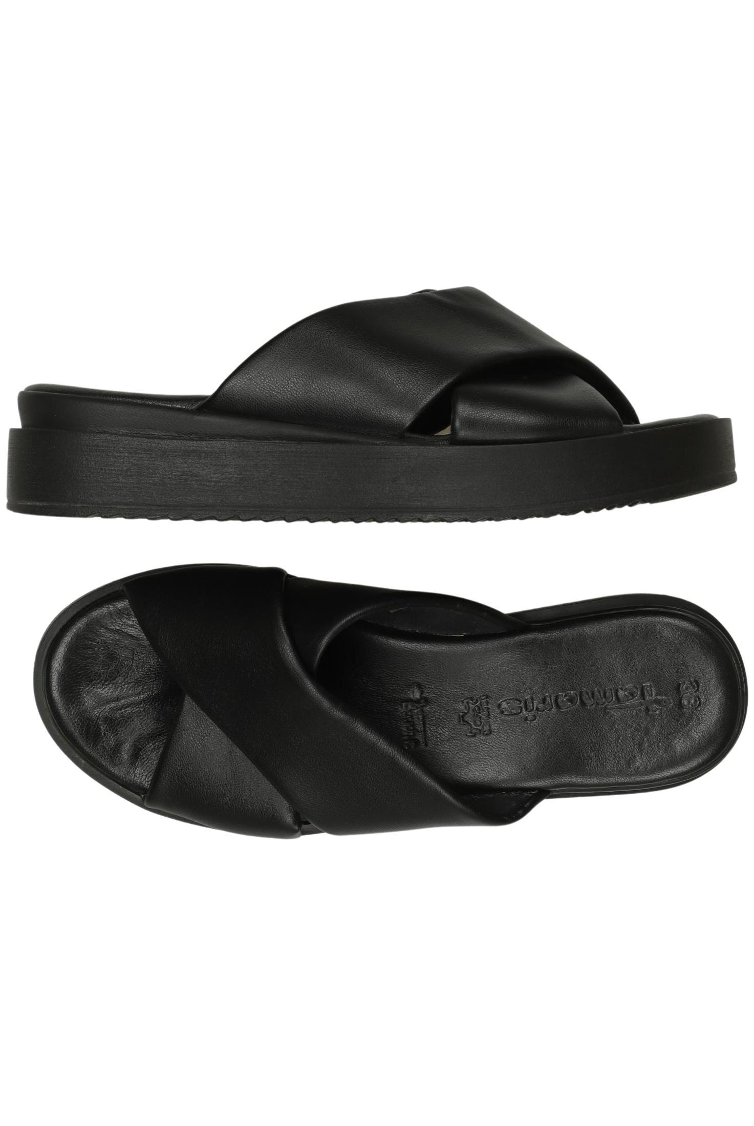 

Tamaris Damen Sandale, schwarz, Gr. 38