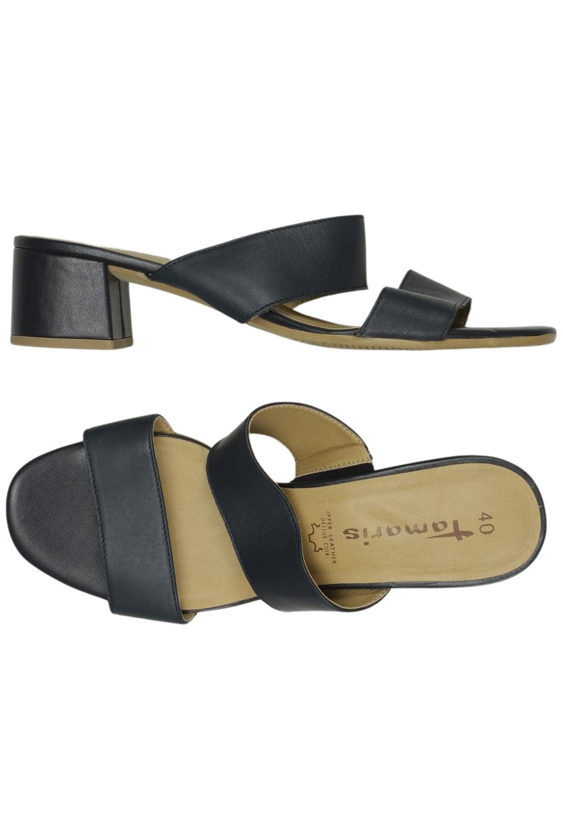 

Tamaris Damen Sandale, marineblau, Gr. 40