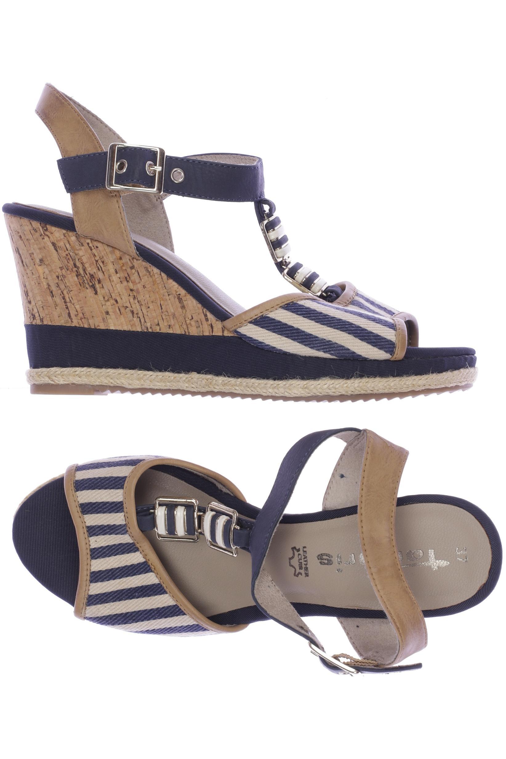

Tamaris Damen Sandale, marineblau, Gr. 37