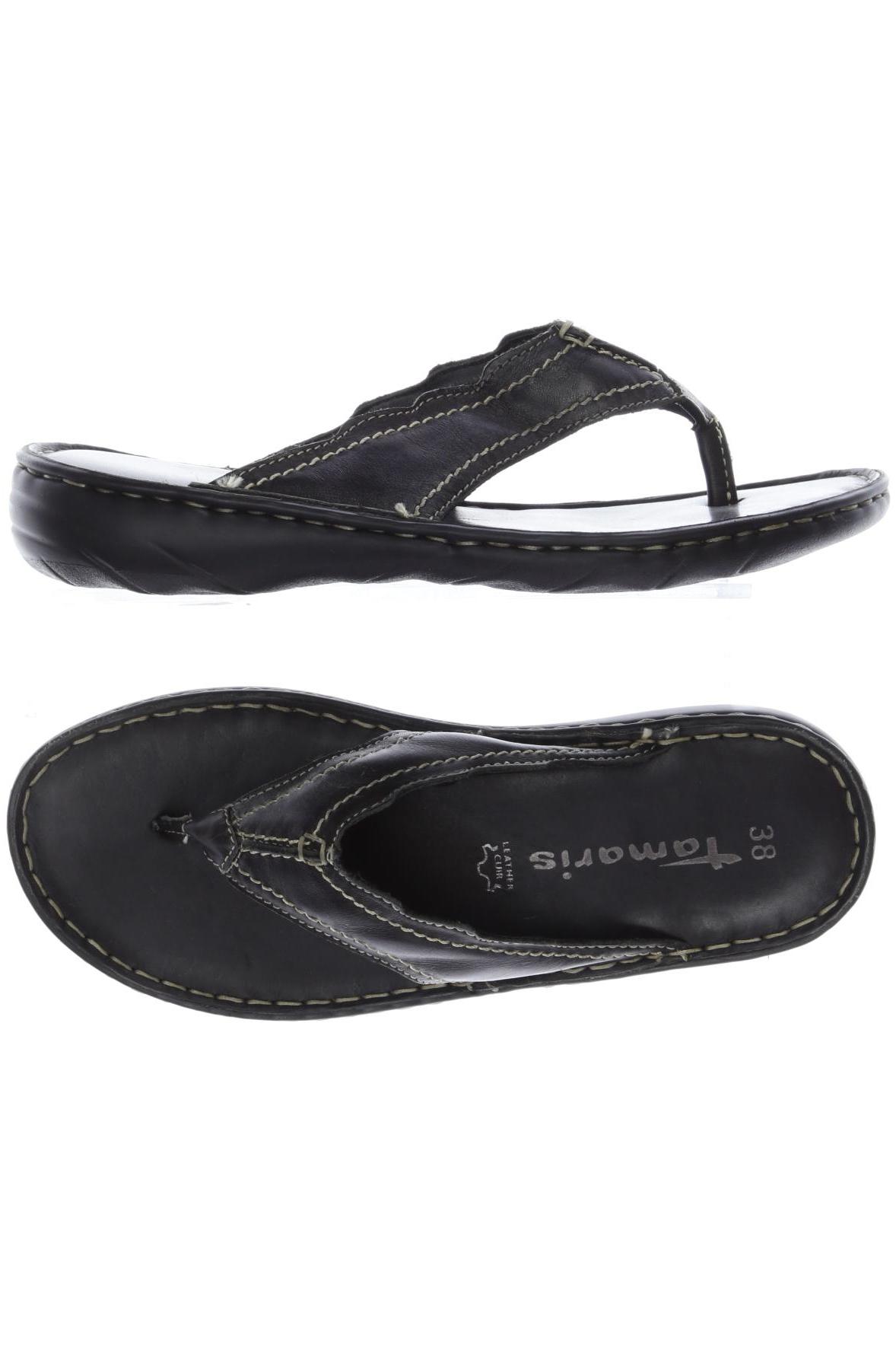 

Tamaris Damen Sandale, schwarz, Gr. 38