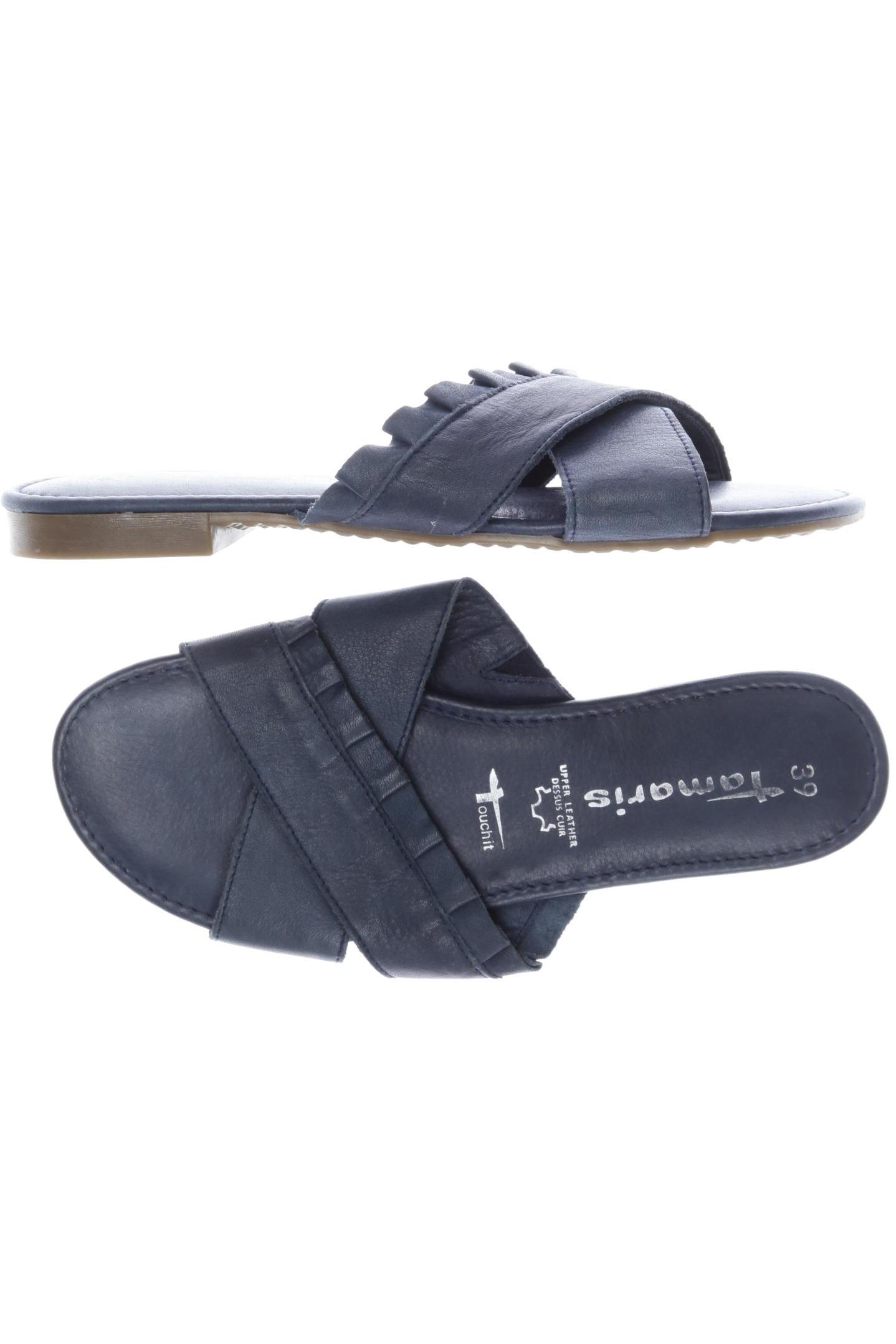 

Tamaris Damen Sandale, blau, Gr. 39